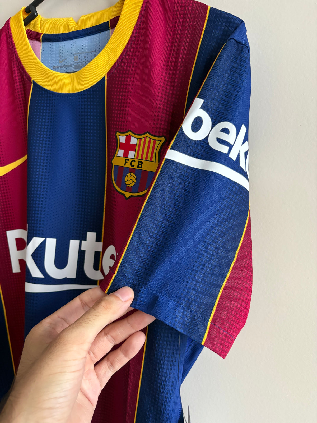 Jersey de utilería FC Barcelona 20/21 original LEO MESSI