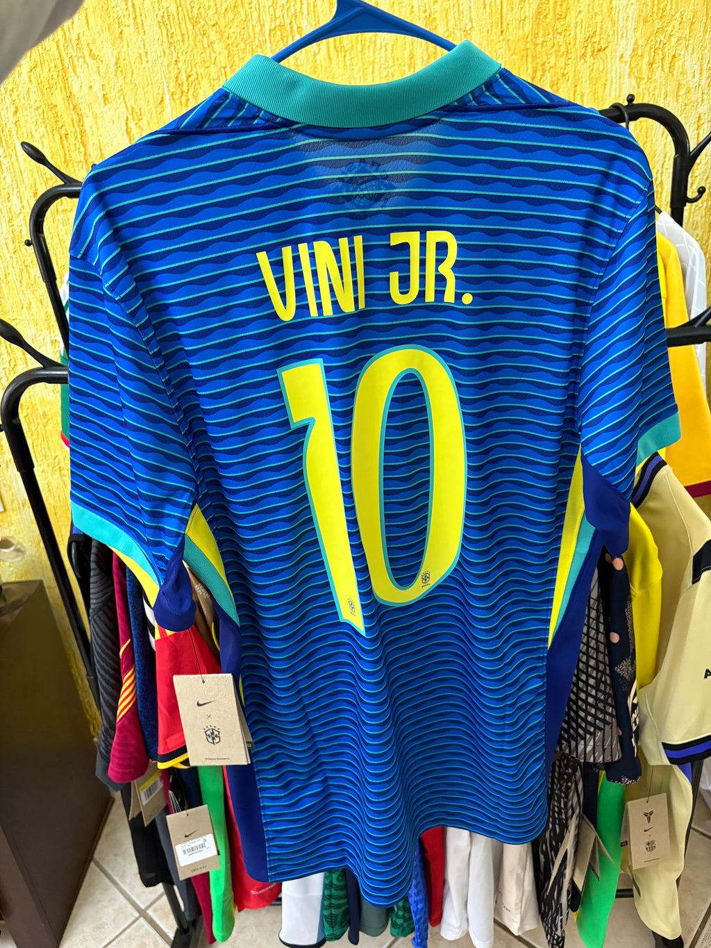 Jersey visitante Brasil 25/26  (VINI JR)