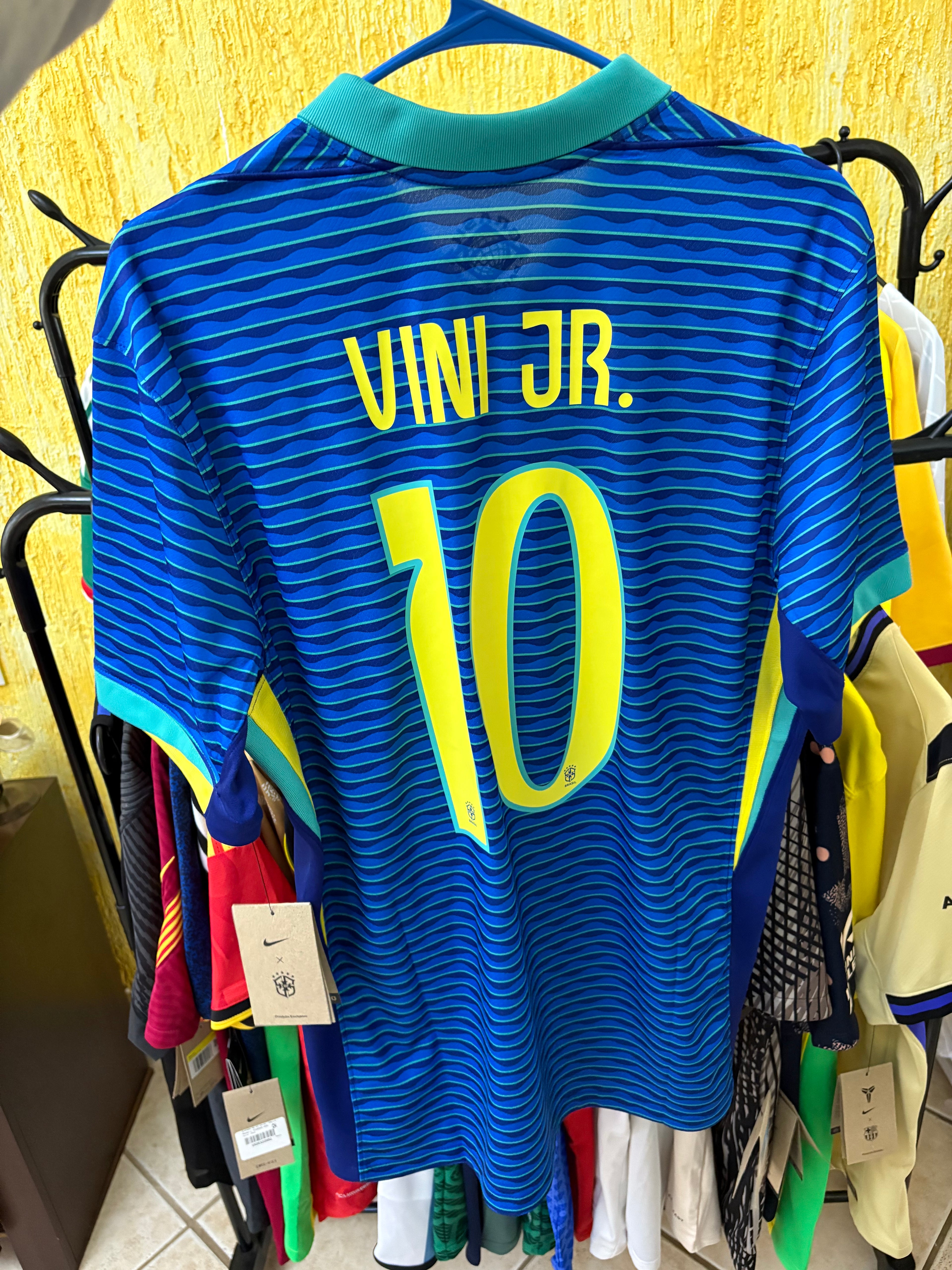 Jersey visitante Brasil 25/26  (VINI JR)