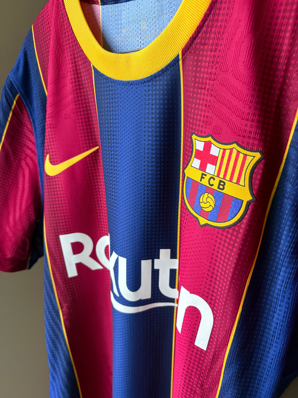 Jersey de utilería FC Barcelona 20/21 original LEO MESSI