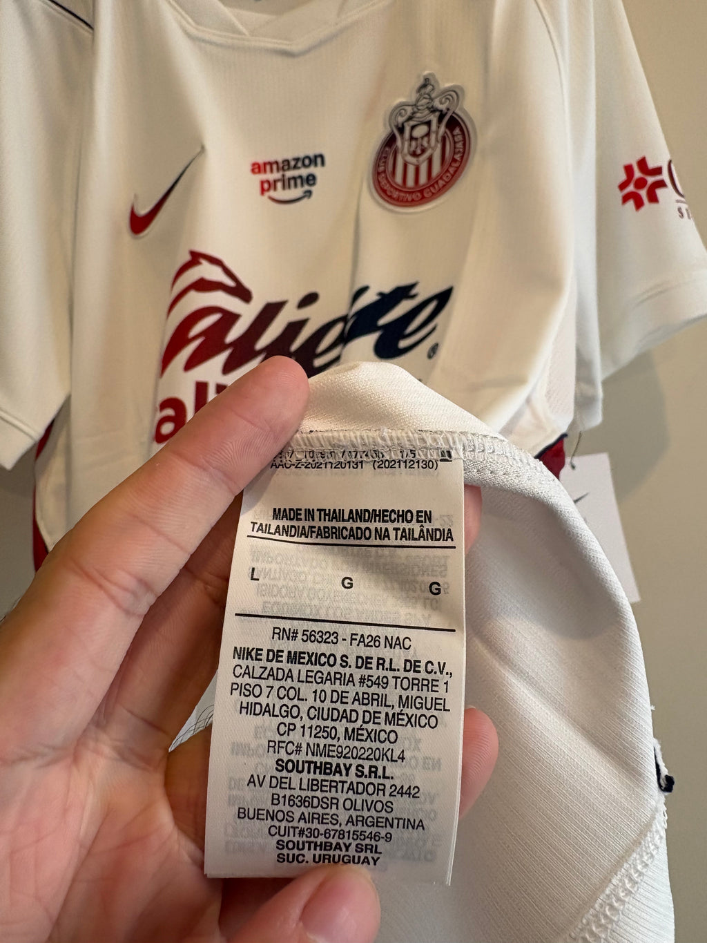 Jersey visitante Chivas Guadalajara 2026/27