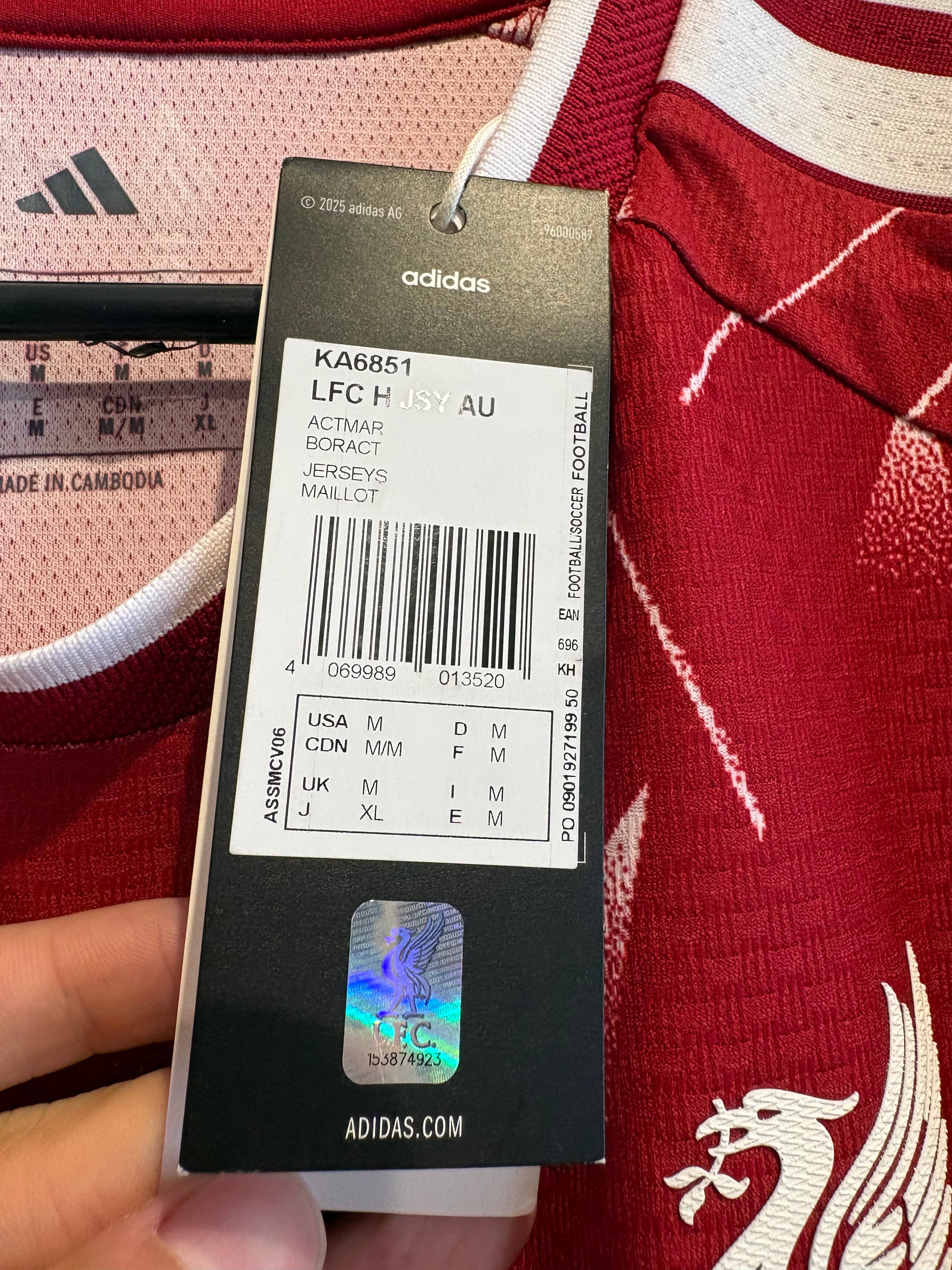 Jersey local Liverpool FC 26/27