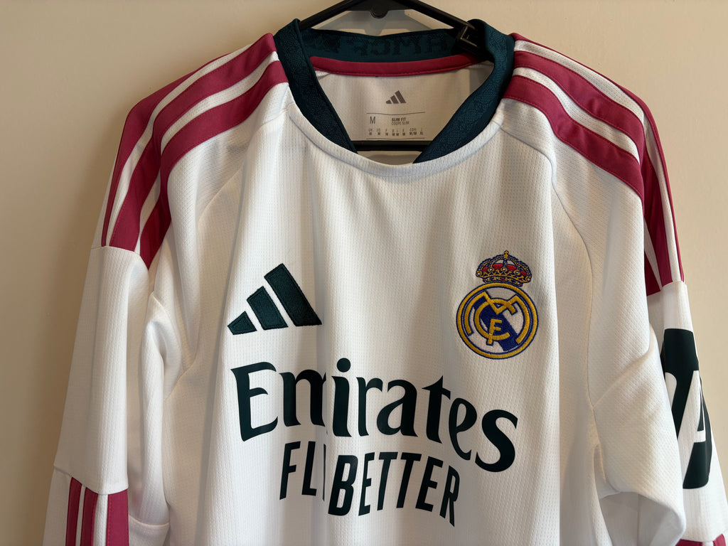 Jersey local Real Madrid 26/27 MANGA LARGA