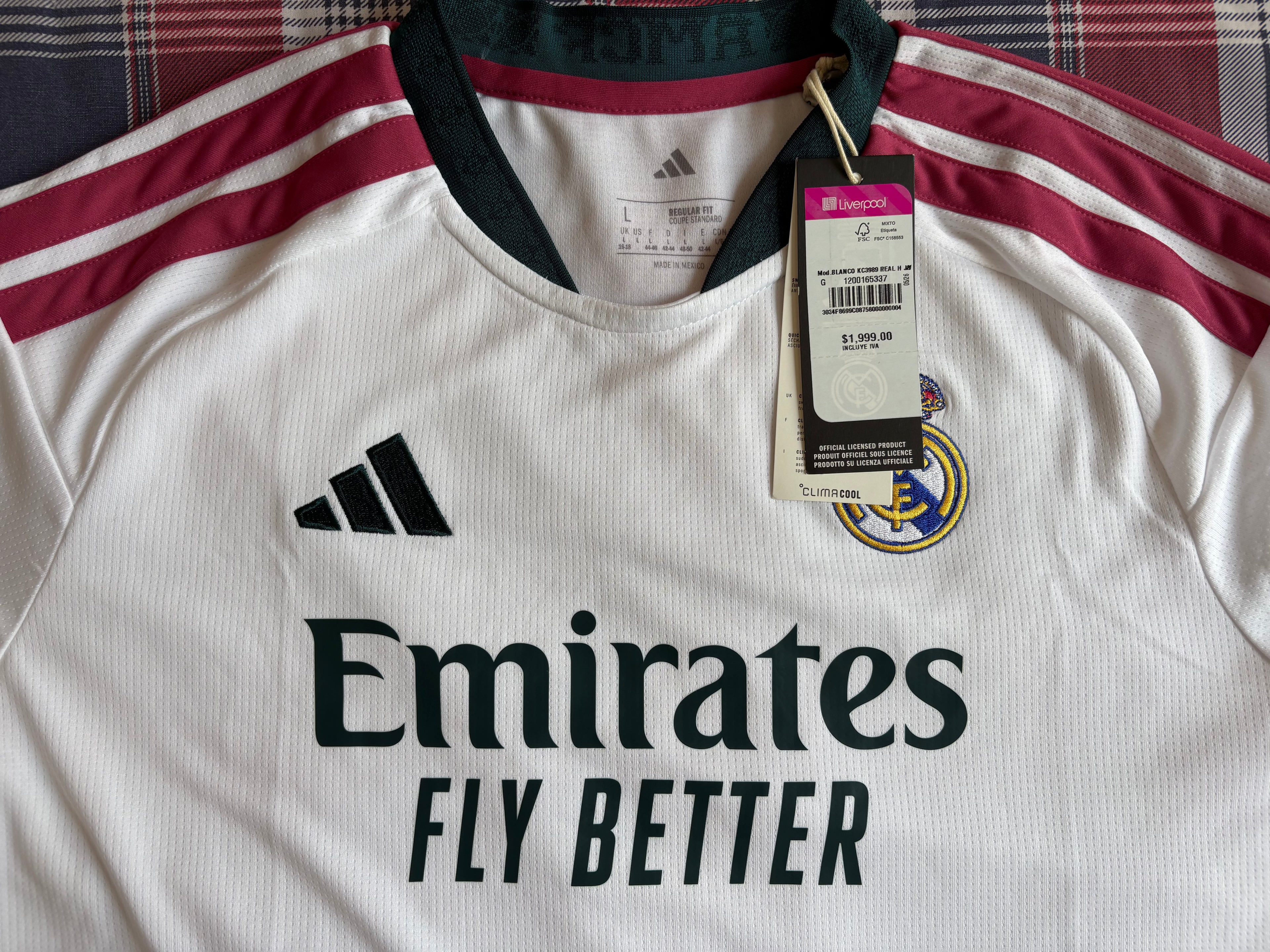 Jersey local Real Madrid 26/27 (PARA MUJER)