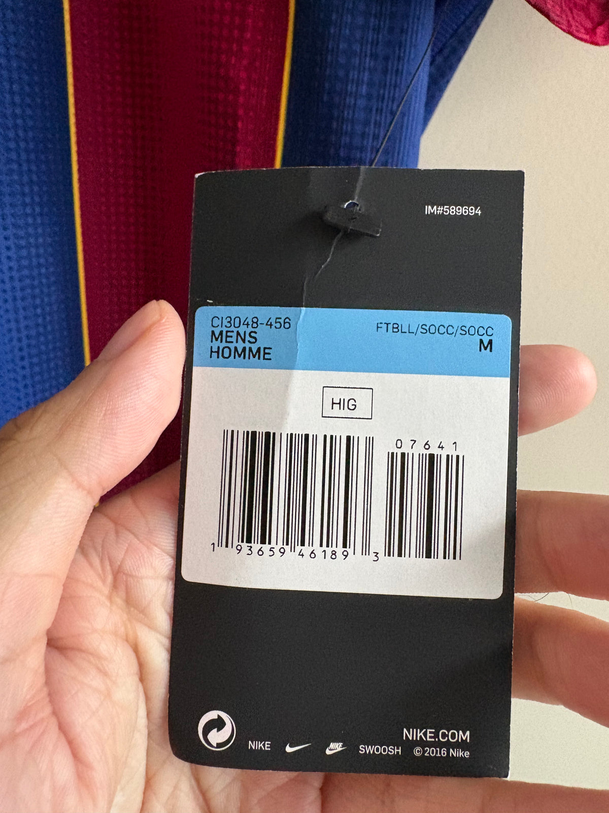 Jersey de utilería FC Barcelona 20/21 original LEO MESSI