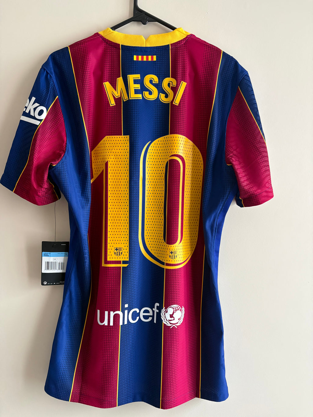 Jersey de utilería FC Barcelona 20/21 original LEO MESSI