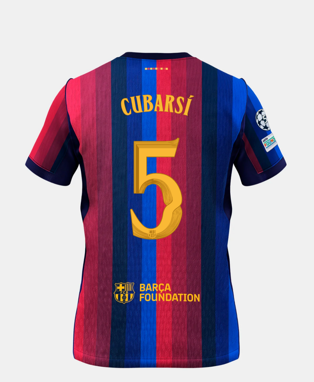 Dorsal Original CUBARSI 2026/27