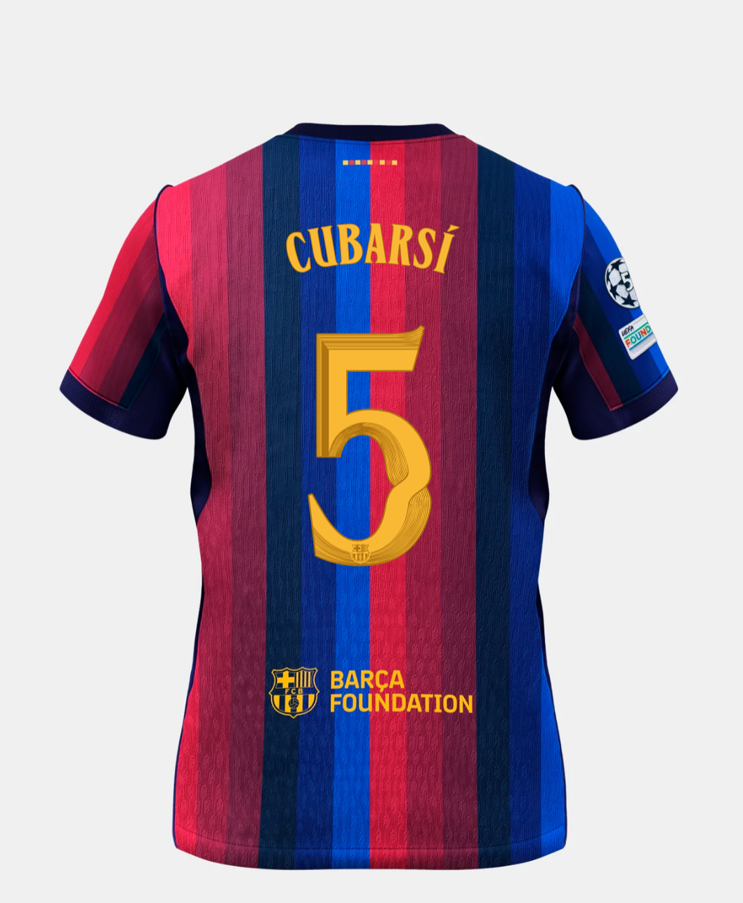 Dorsal Original CUBARSI 2026/27