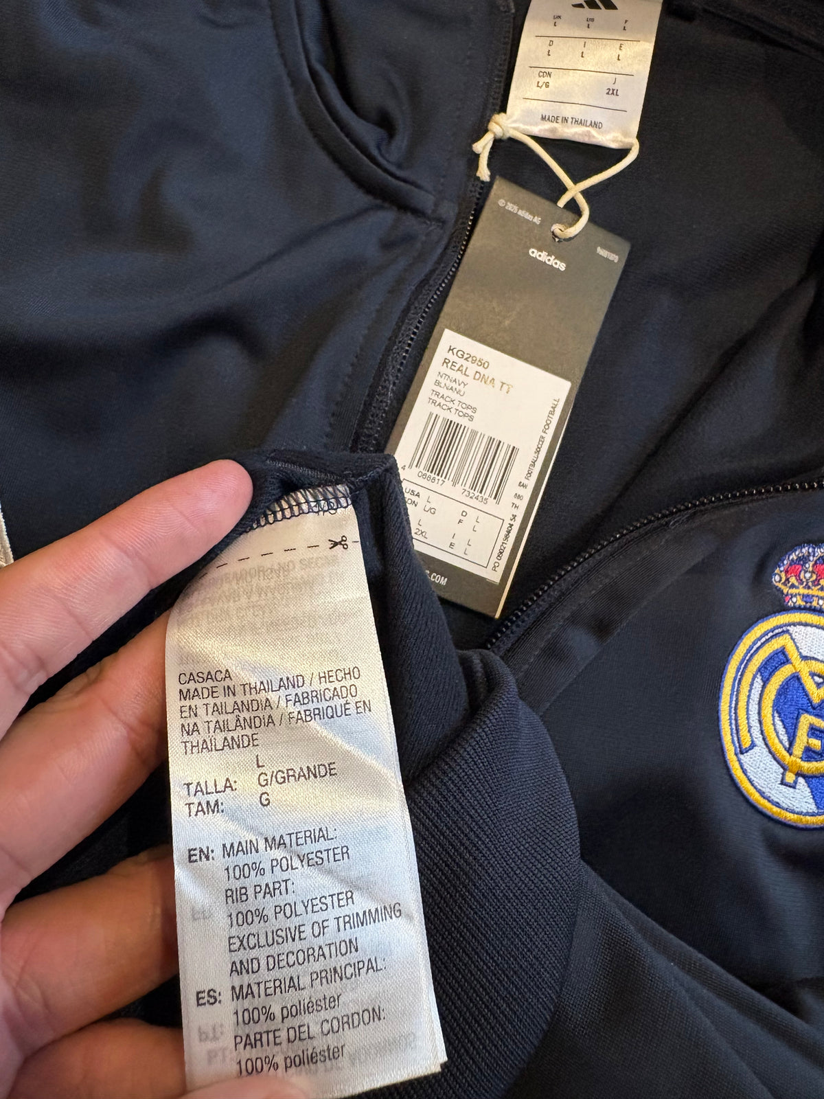 Chamarra DNA Real Madrid