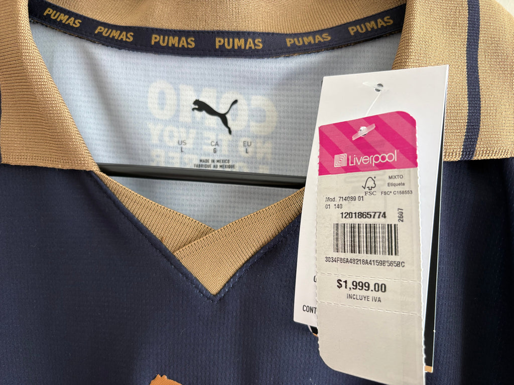 Jersey local Pumas UNAM 2026/27