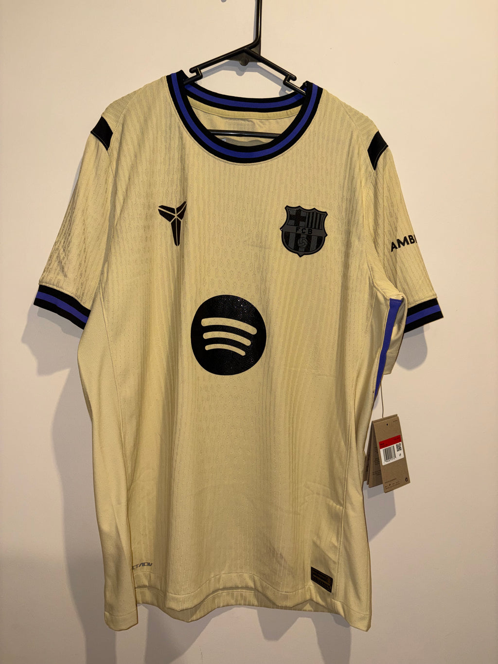 Jersey visitante 25/26 FC Barcelona