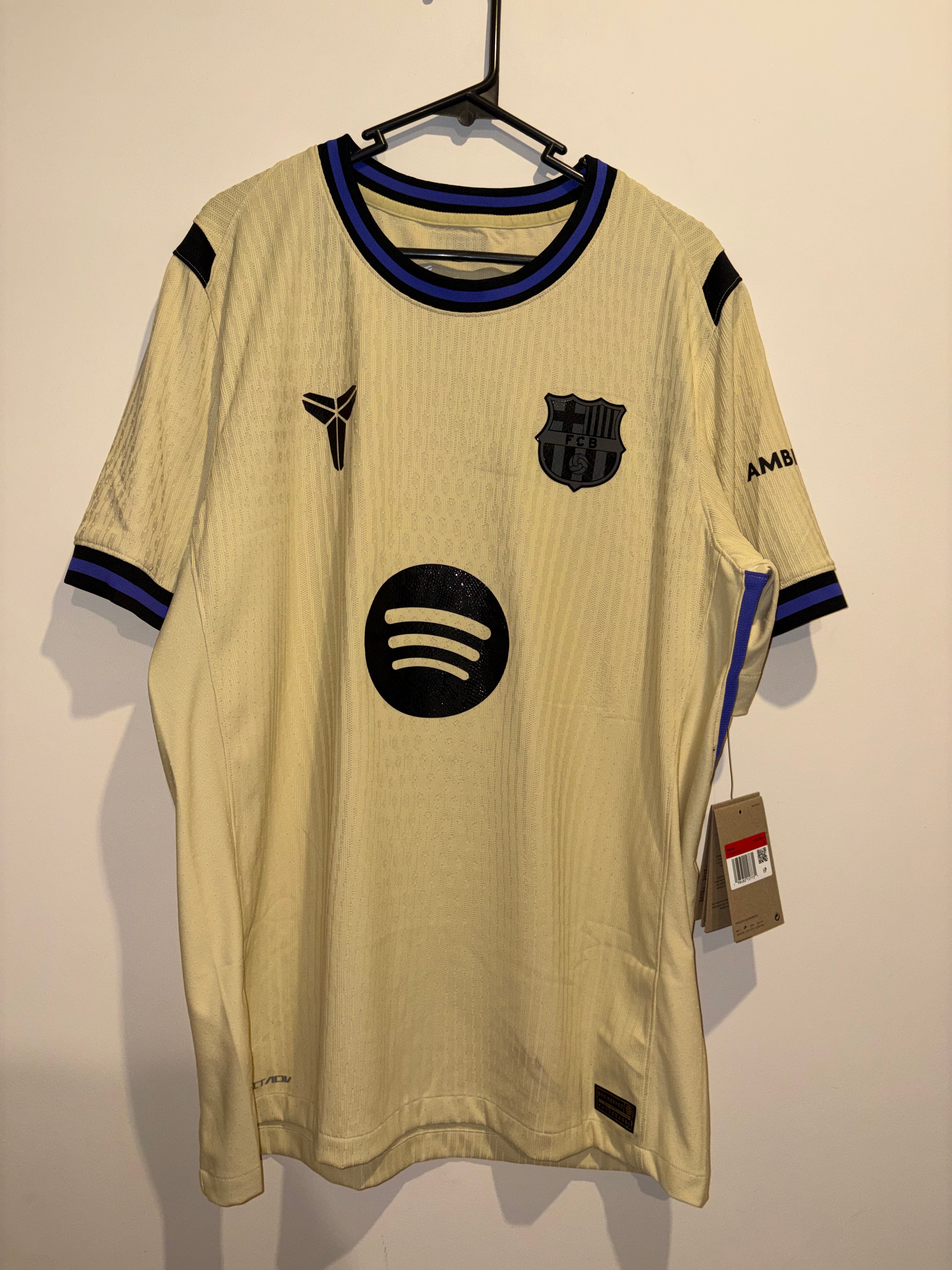 Jersey visitante 25/26 FC Barcelona