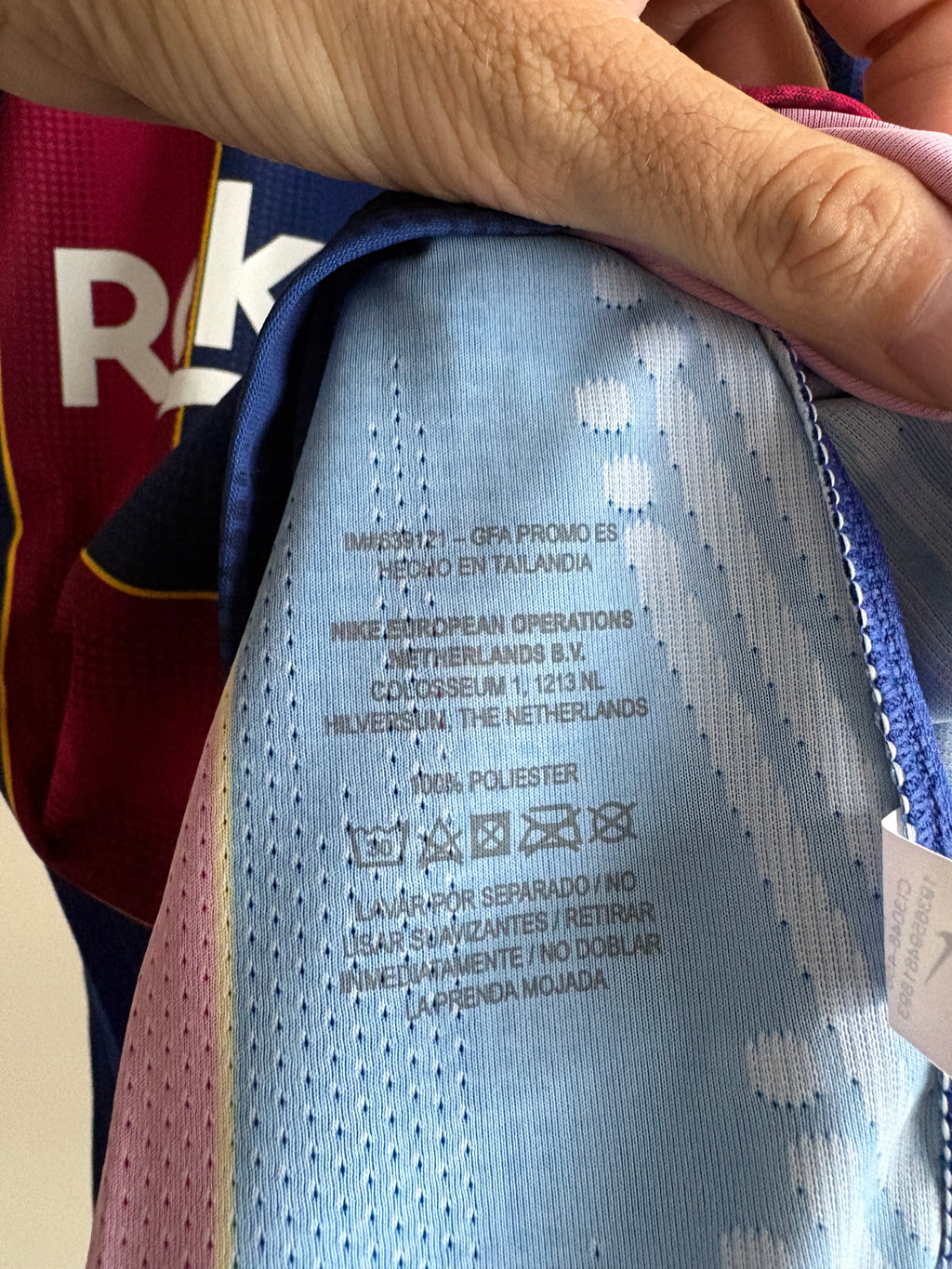 Jersey de utilería FC Barcelona 20/21 original LEO MESSI
