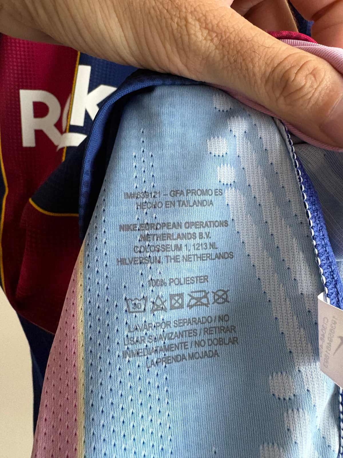 Jersey de utilería FC Barcelona 20/21 original LEO MESSI