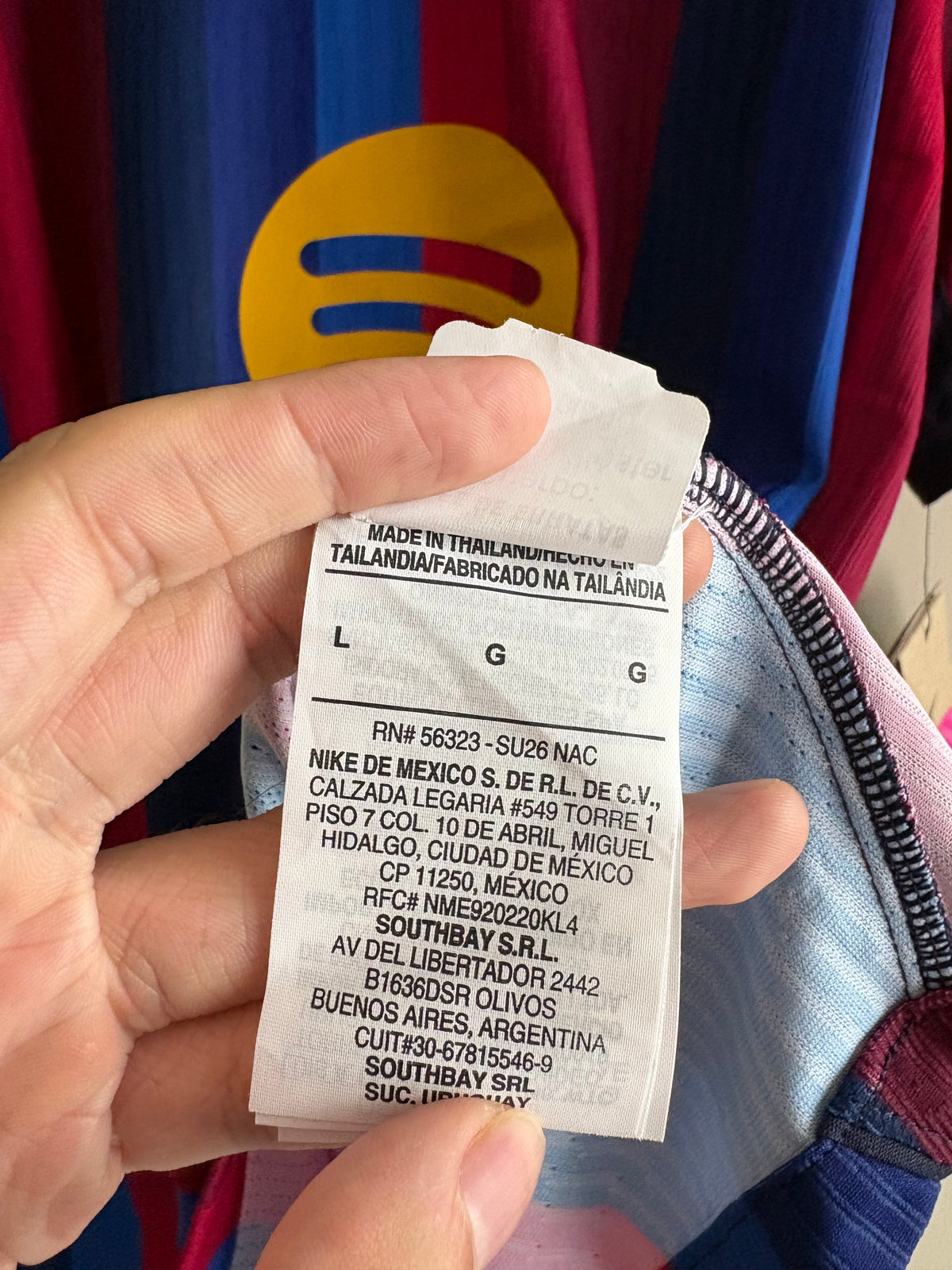 Jersey local FC Barcelona 26/27 JUGADOR