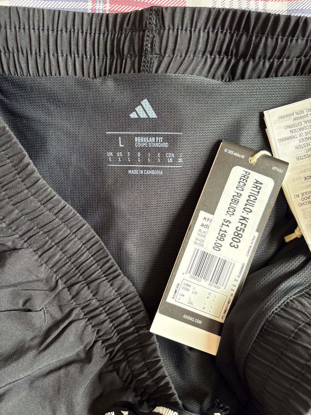 Short de entrenamiento Adidas 365 Running