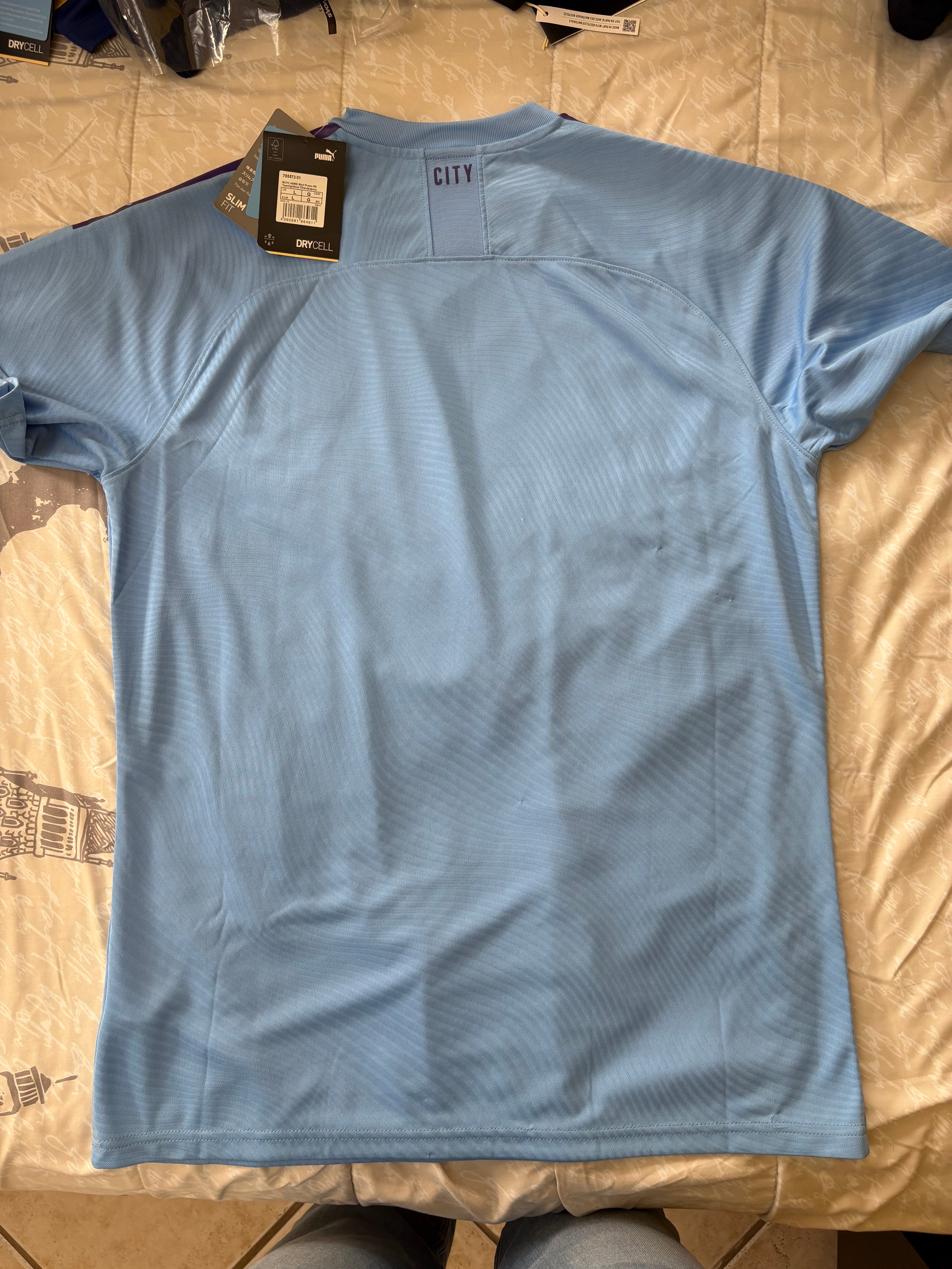 Jersey local 19/20 Manchester city