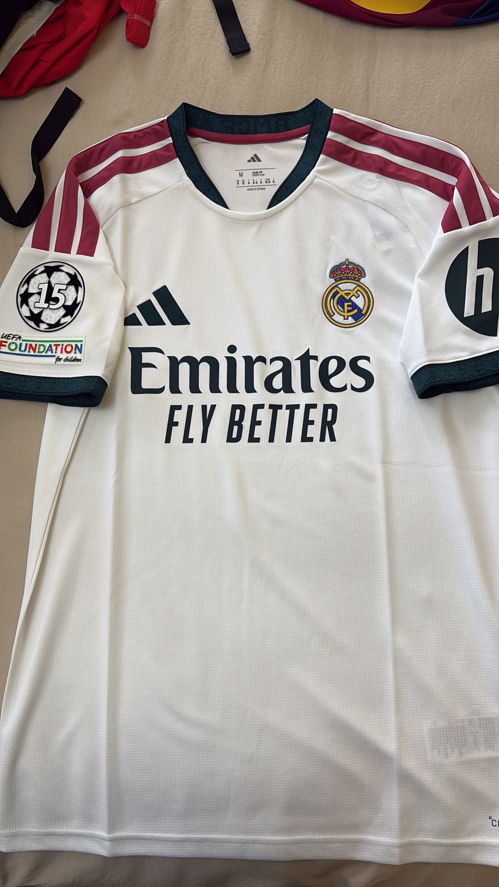 Set Parches Champions League Real Madrid 2026/27