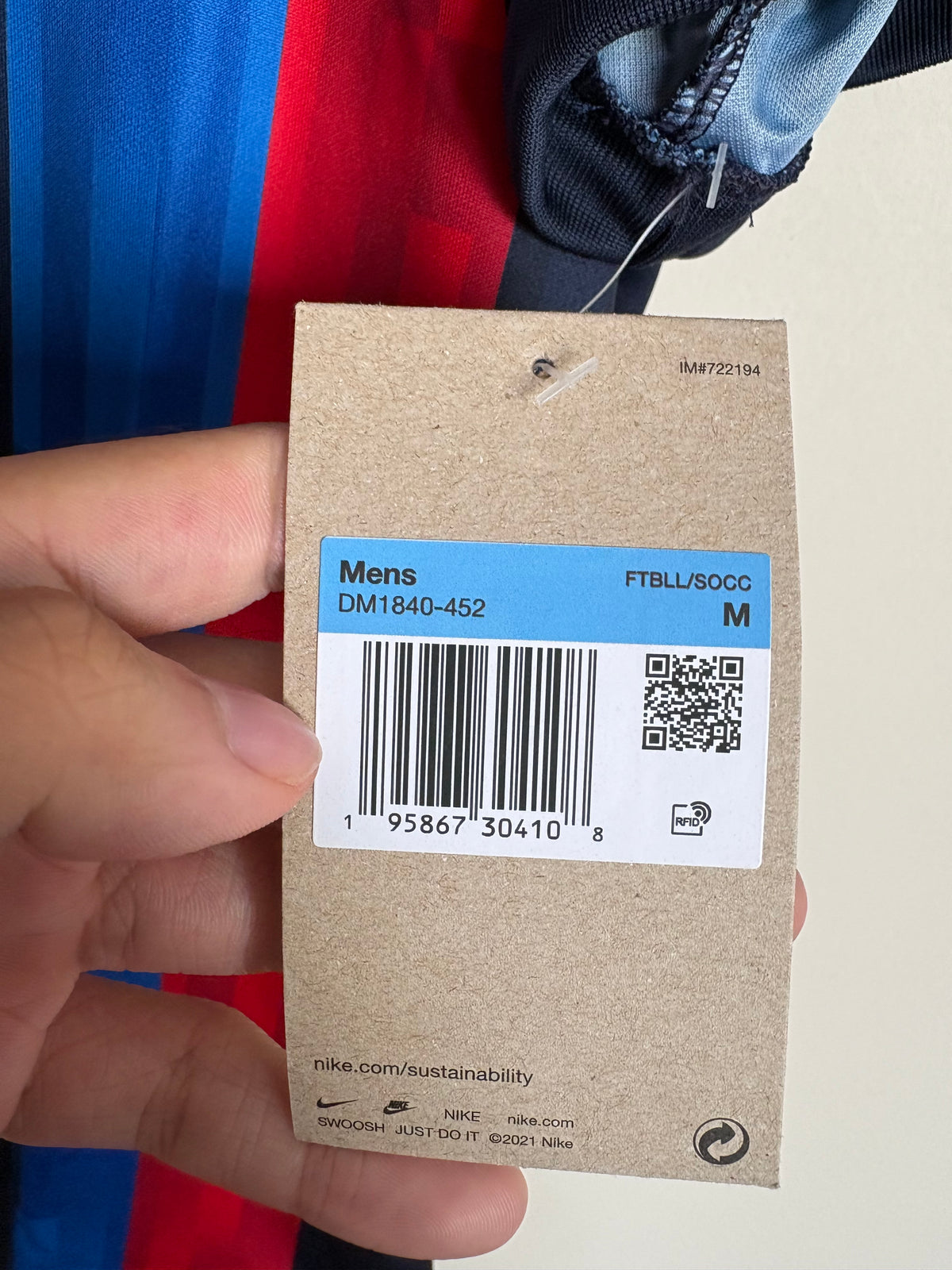 Jersey local original FC Barcelona 22/23
