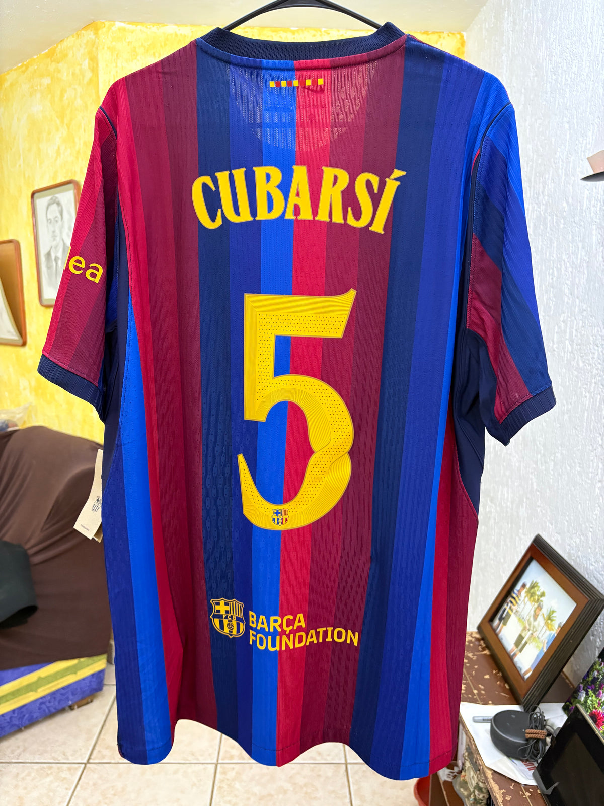 Jersey local FC Barcelona 26/27 CUBARSI CHAMPIONS LEAGUE