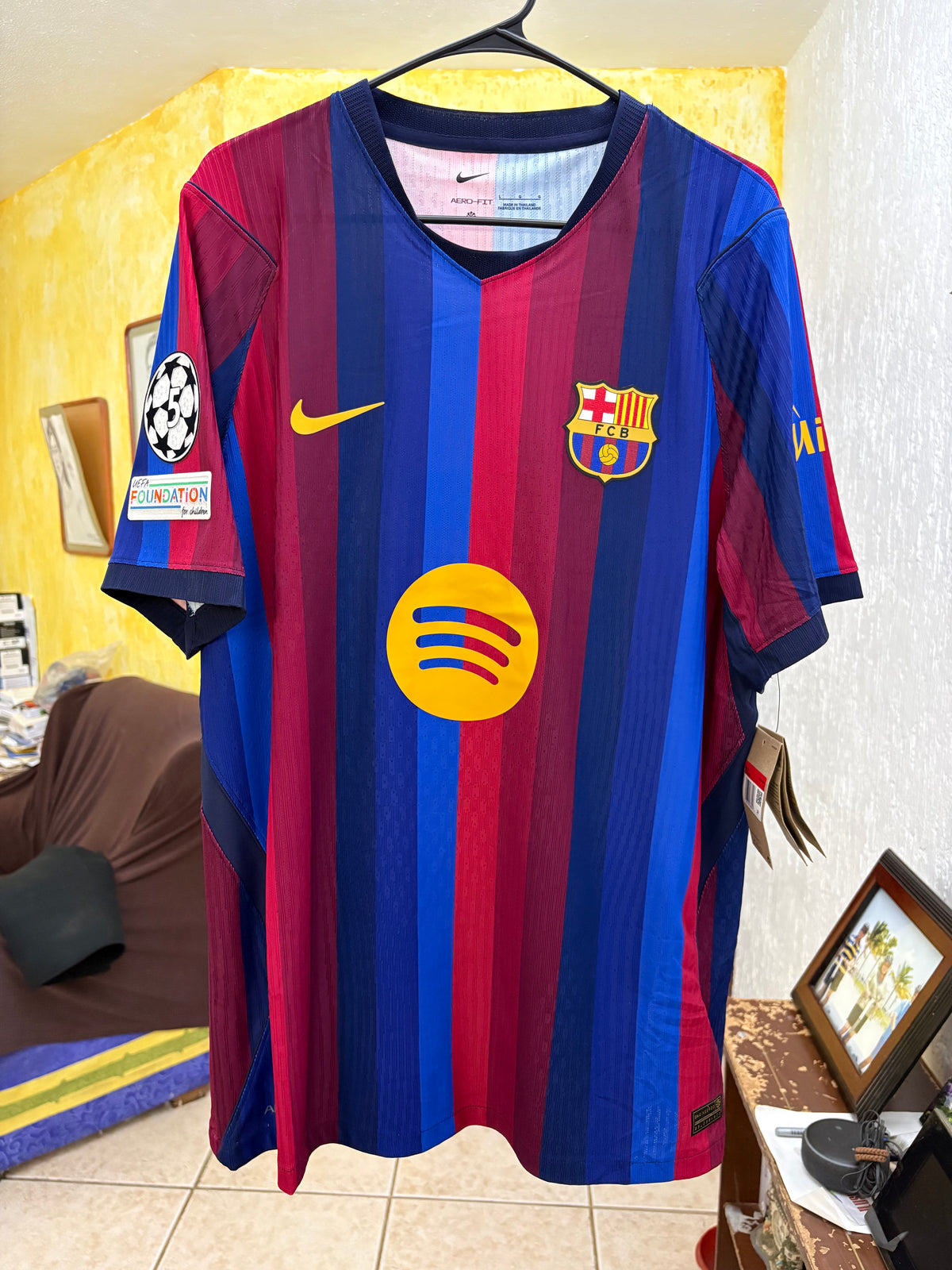 Jersey local FC Barcelona 26/27 CUBARSI CHAMPIONS LEAGUE