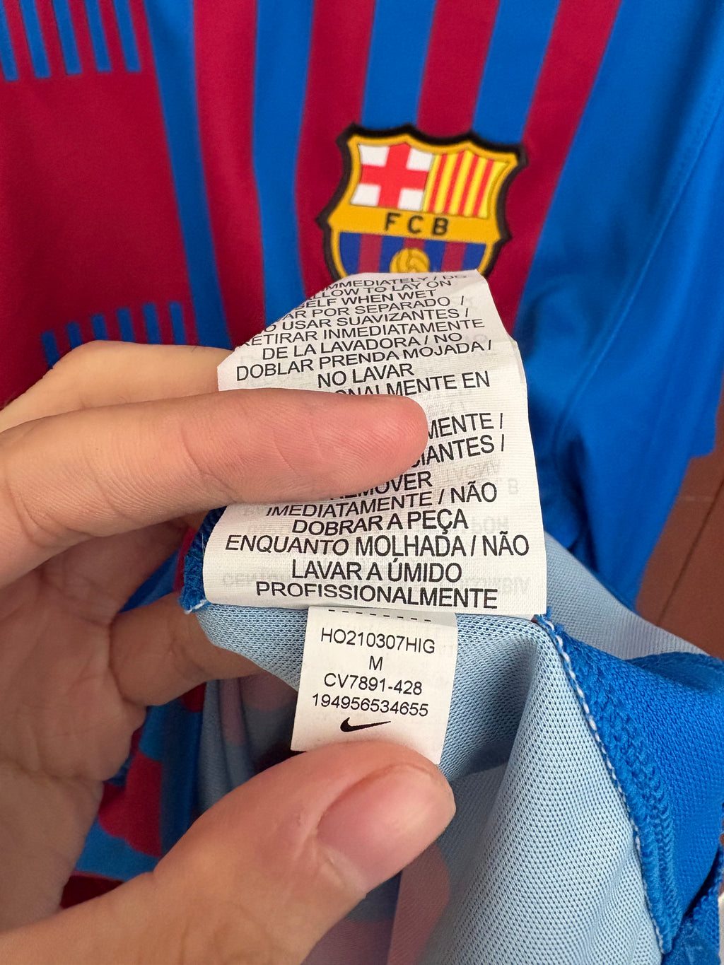 Jersey local FC Barcelona 21/22