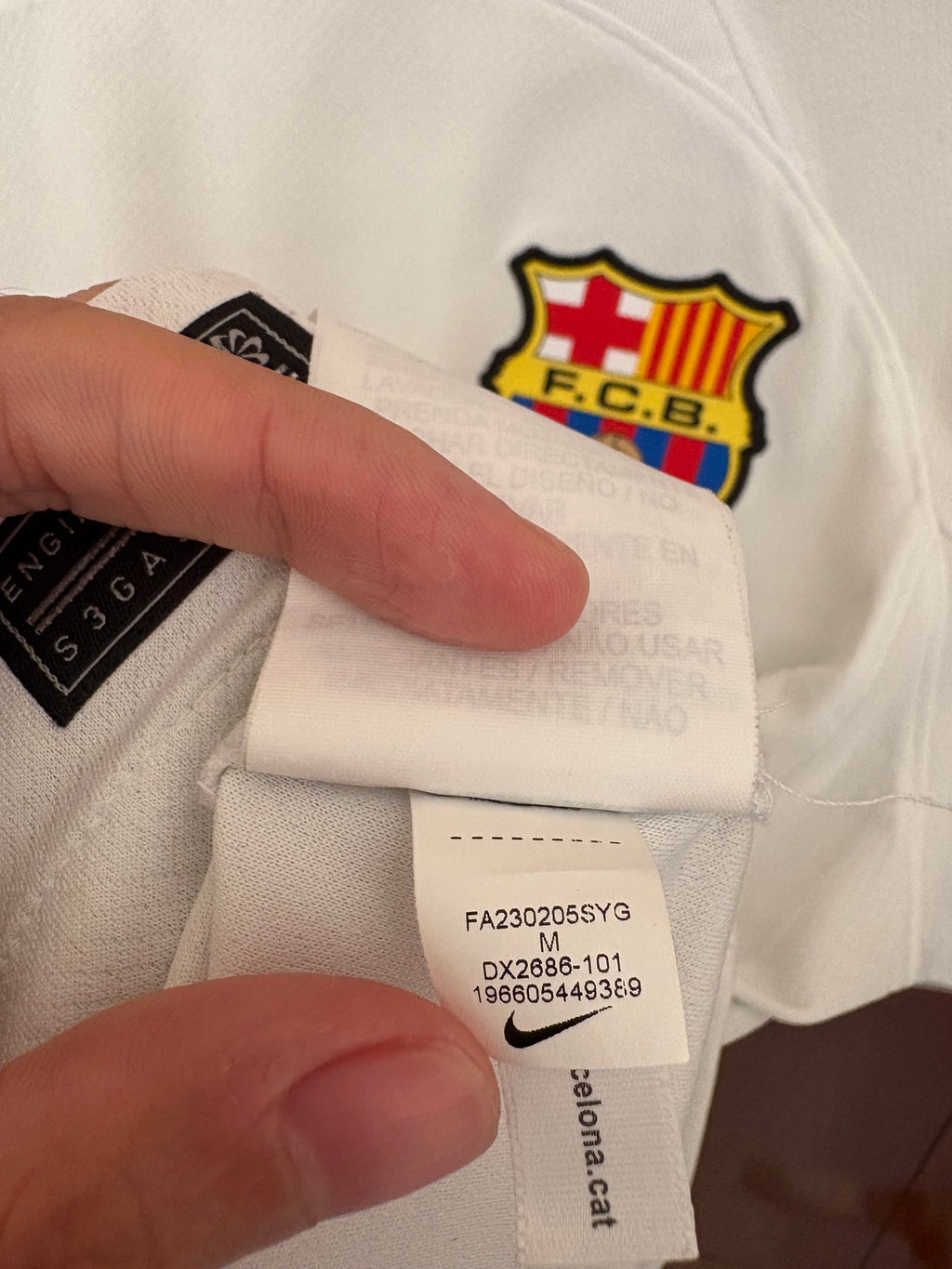 Jersey de visita FC Barcelona 23/24 (CUBARSI)