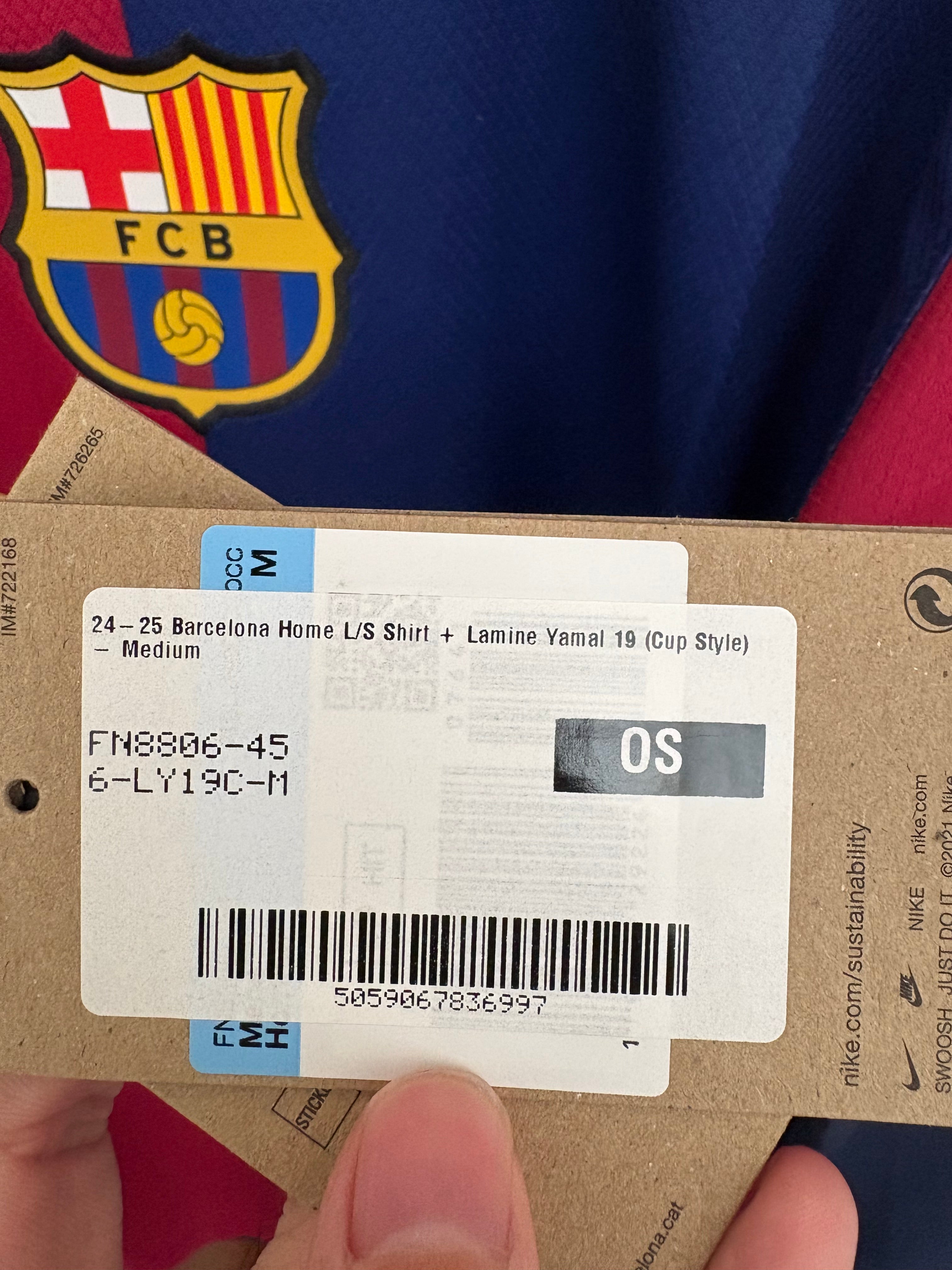 Jersey local FC Barcelona 24/25 (LAMINE YAMAL)