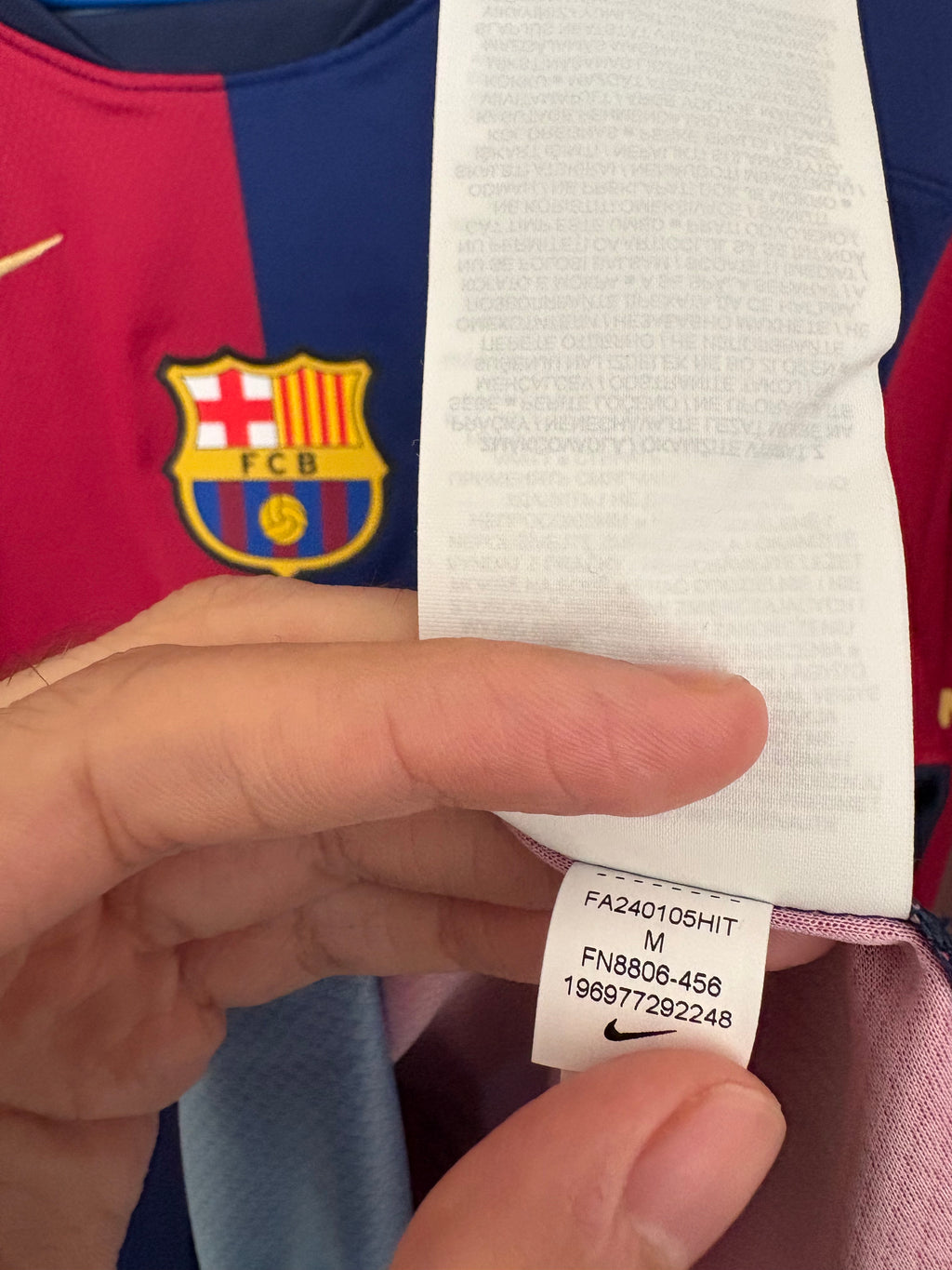 Jersey local FC Barcelona 24/25 (LAMINE YAMAL)