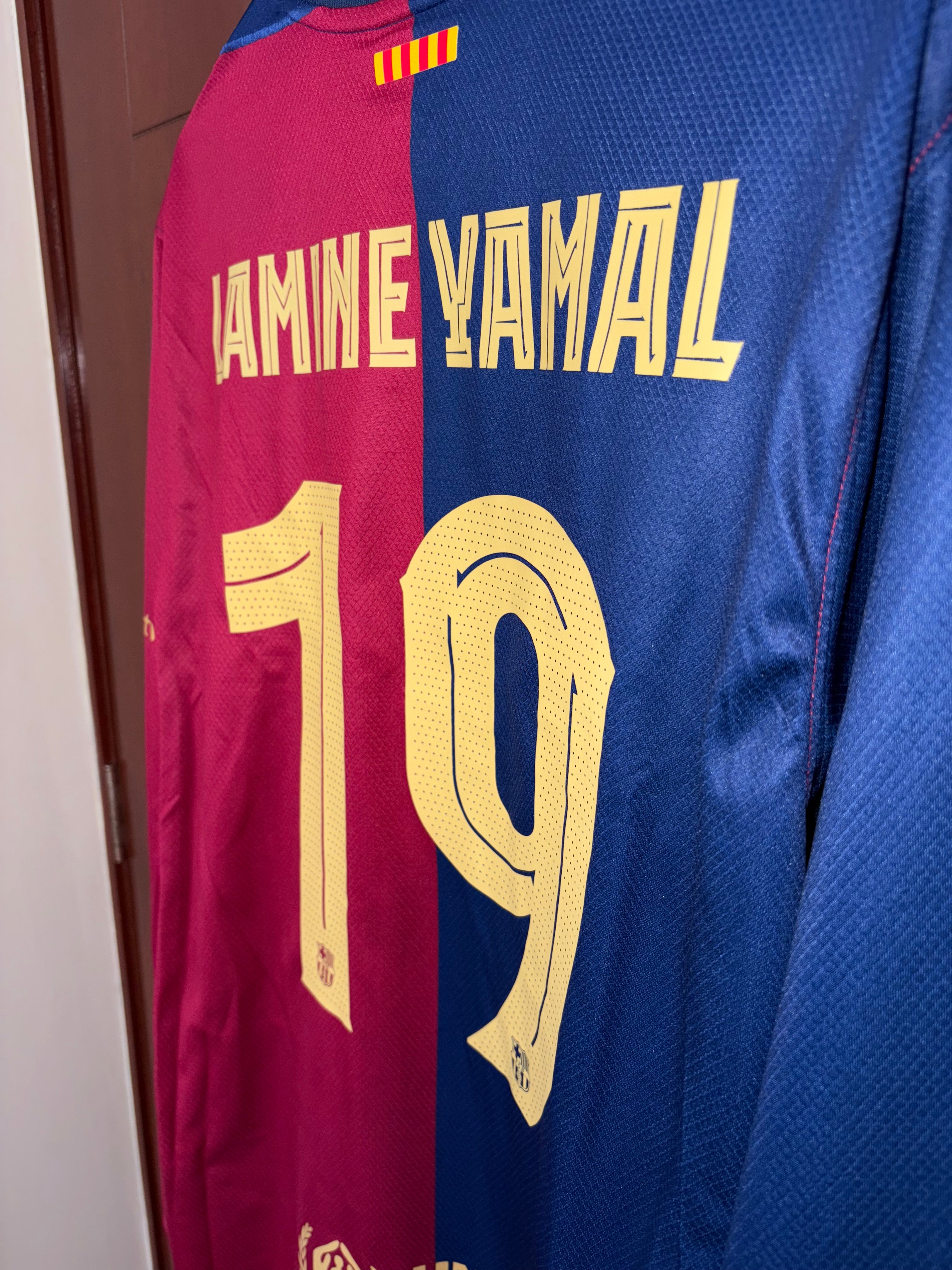 Jersey local FC Barcelona 24/25 (LAMINE YAMAL)