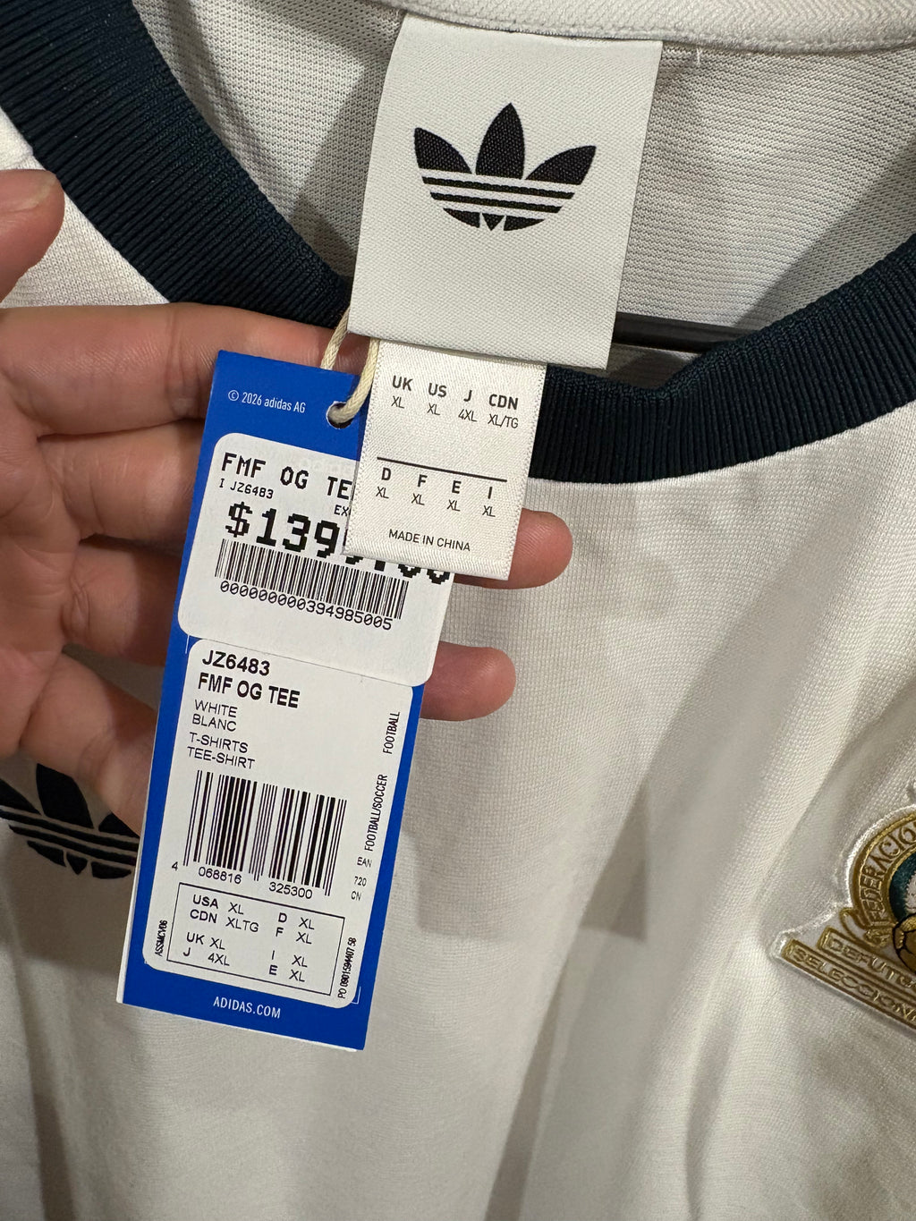 Camiseta Adidas Originals Selección Nacional de México