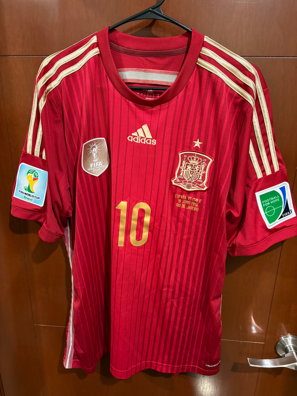 Jersey local Selección Nacional de España 2014 (FABREGAS)