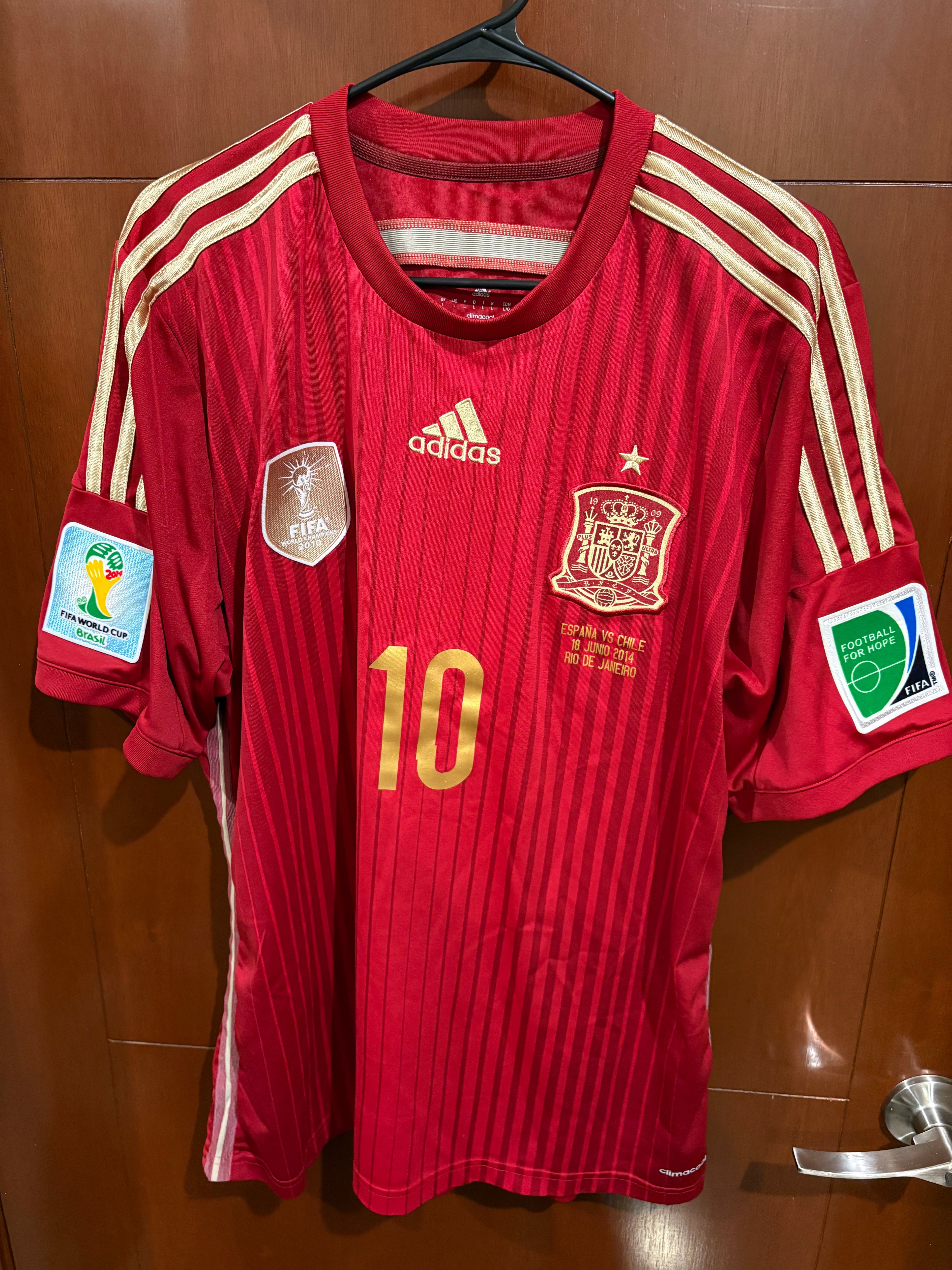 Jersey local Selección Nacional de España 2014 (FABREGAS)