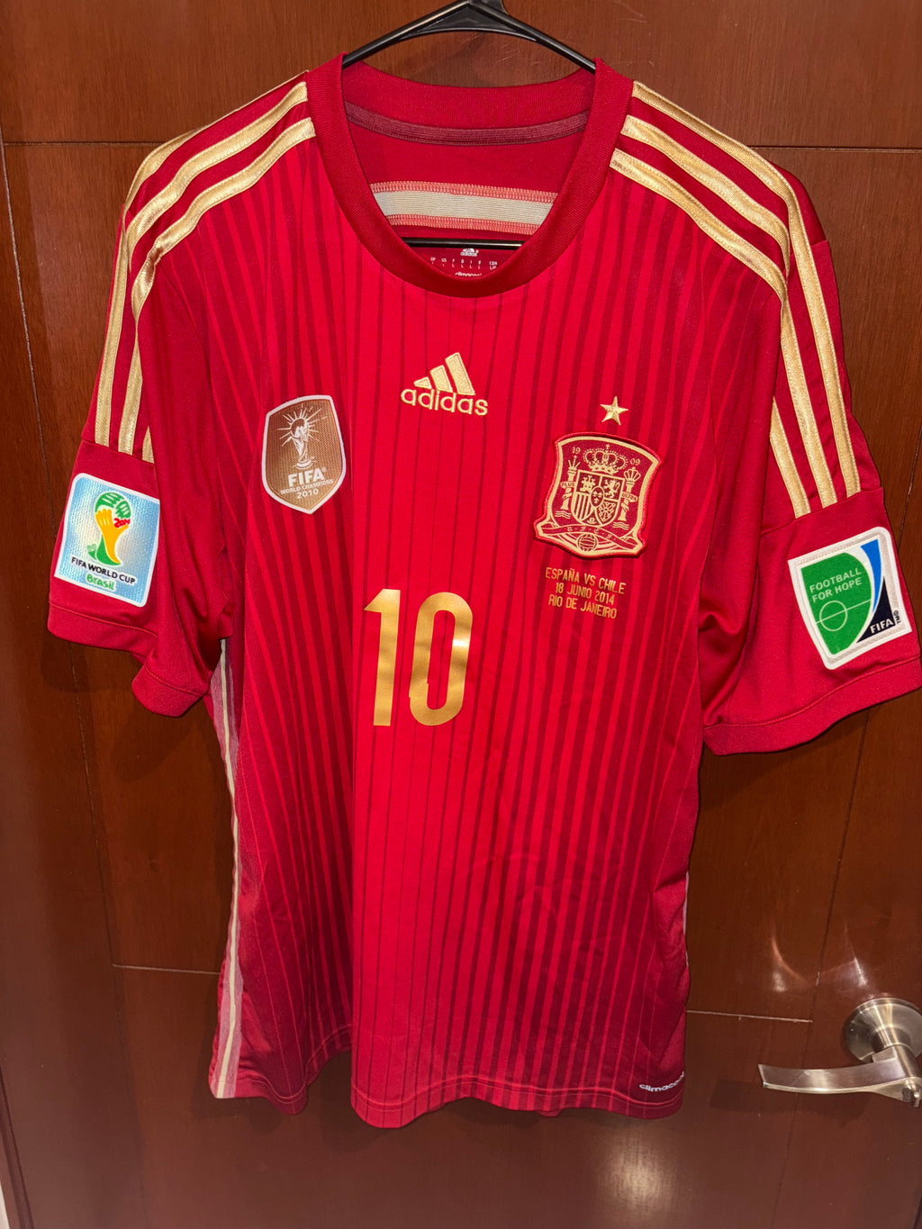Jersey local Selección Nacional de España 2014 (FABREGAS)