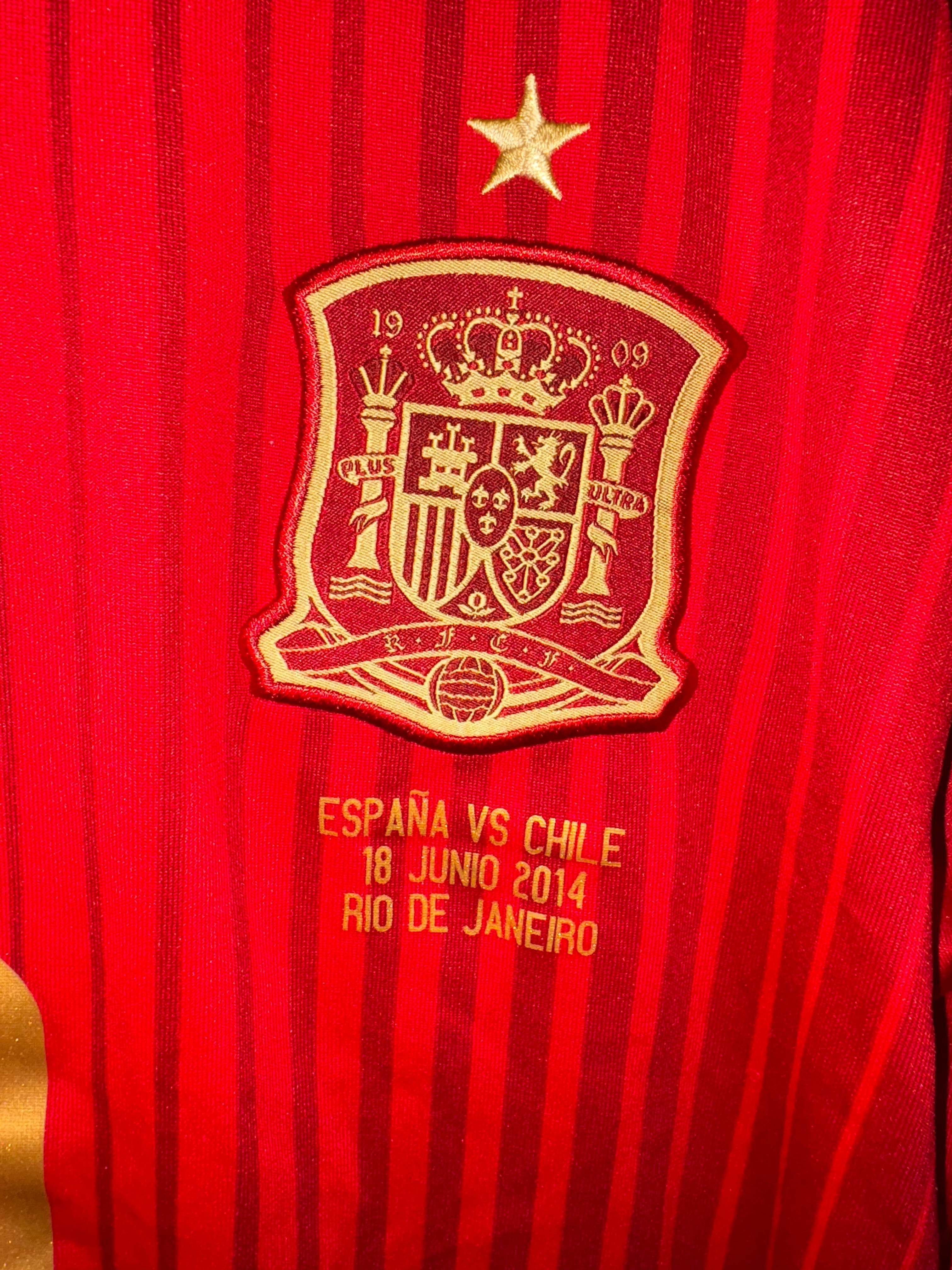 Jersey local Selección Nacional de España 2014 (FABREGAS)
