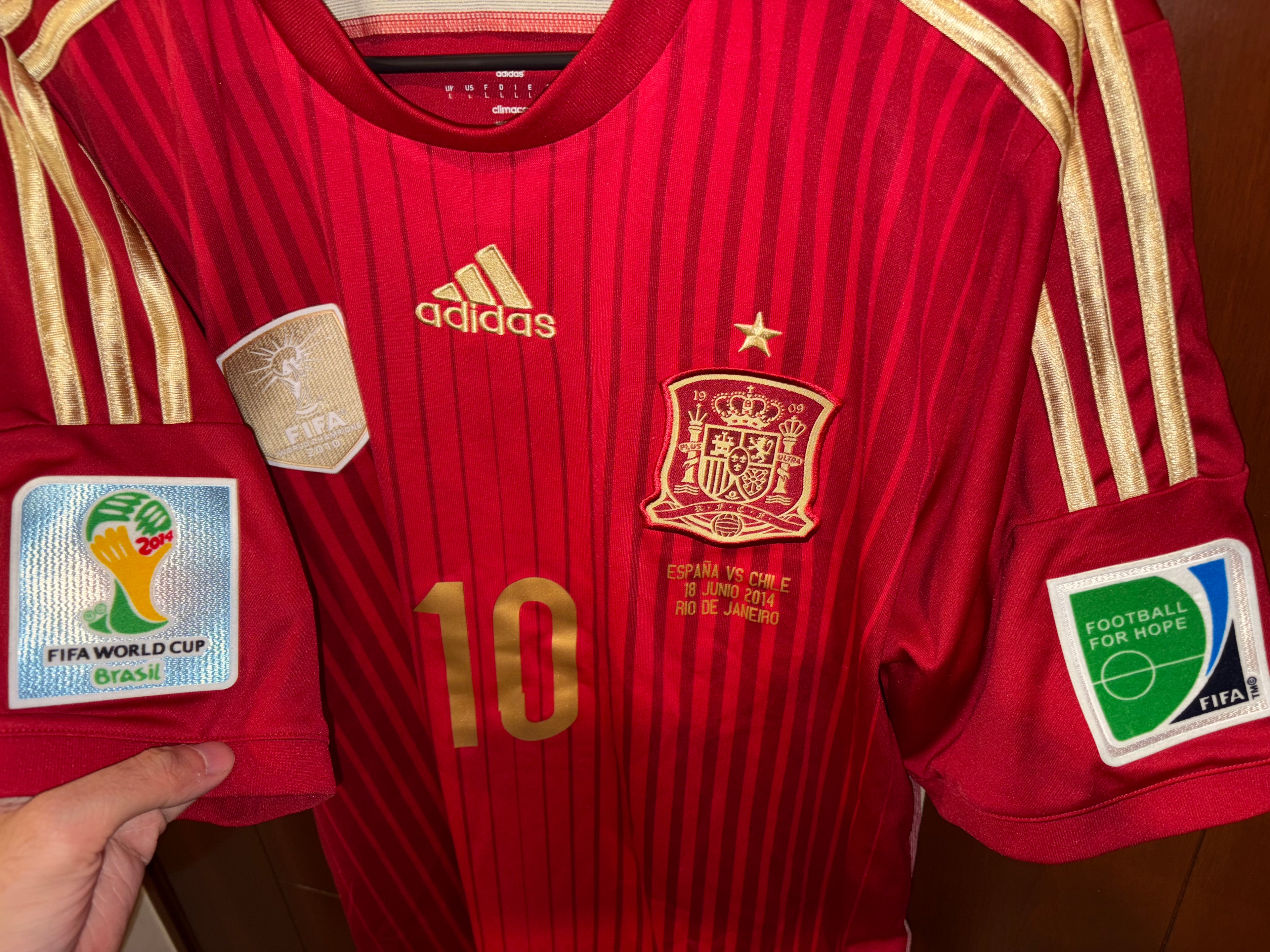 Jersey local Selección Nacional de España 2014 (FABREGAS)