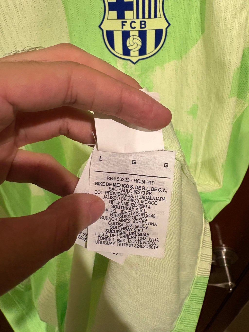 Jersey Barcelona Tercera Equipación 24/25