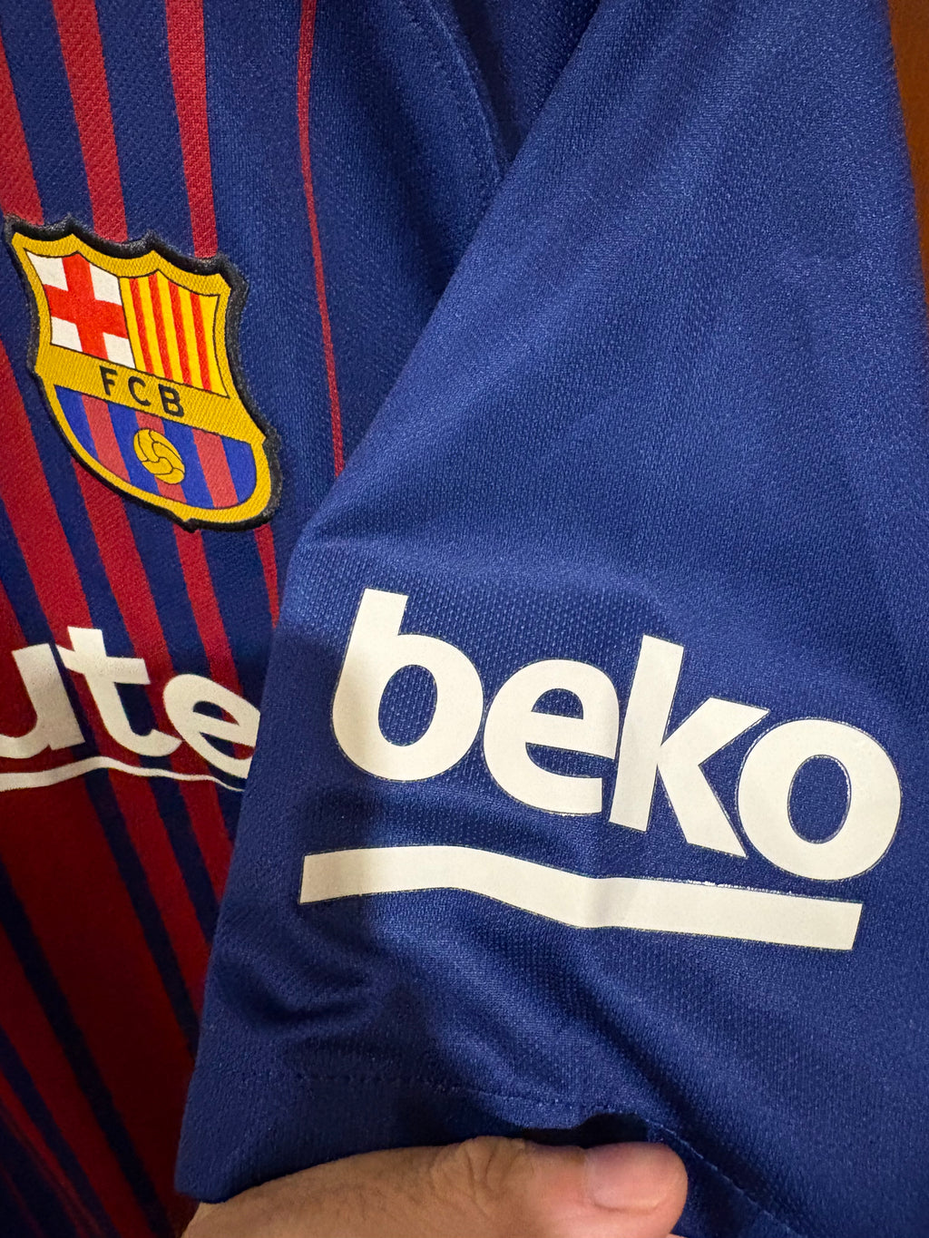 Jersey local Barcelona 2017/18