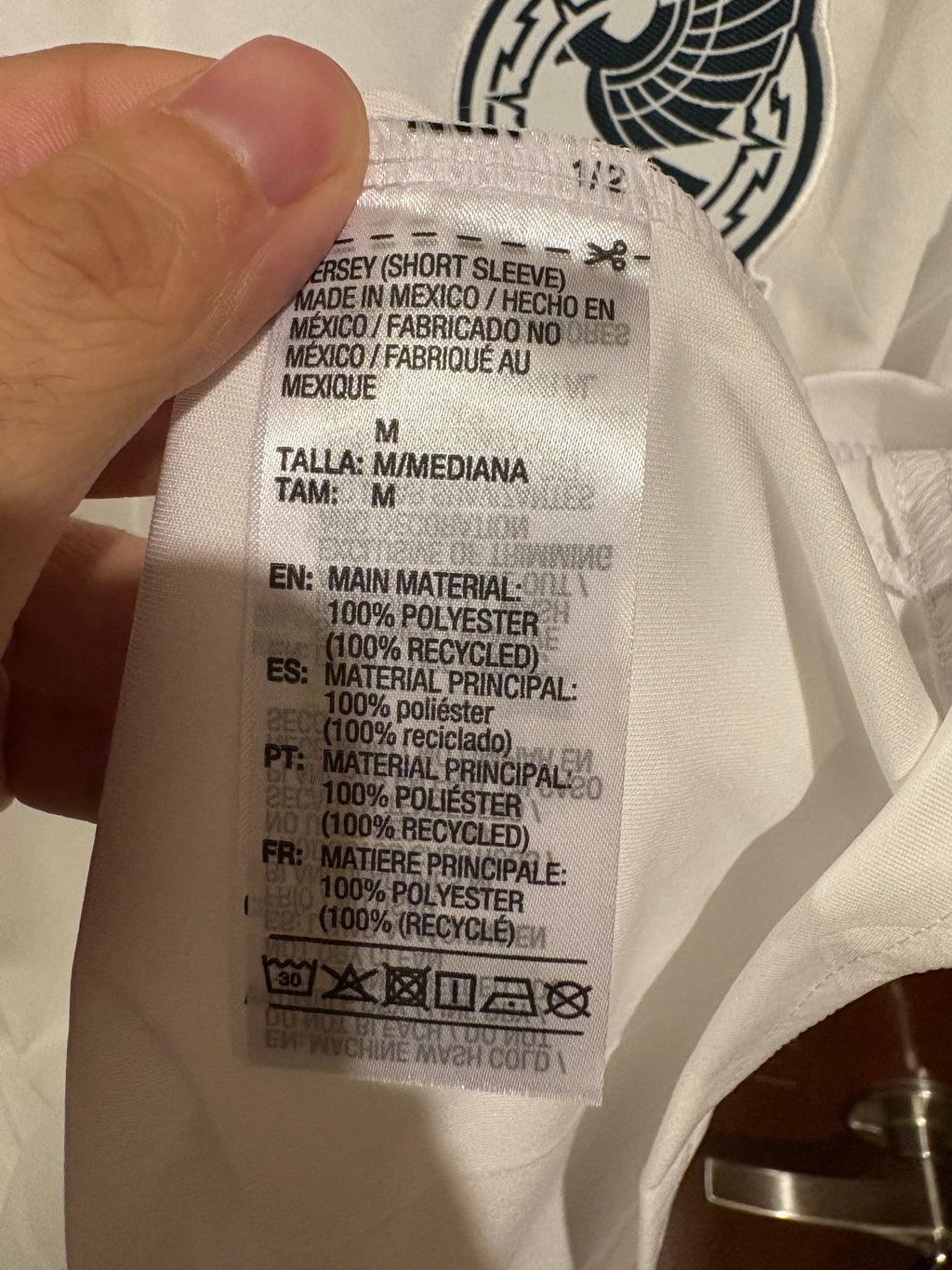Jersey visitante Selección Nacional de Mexico 2026