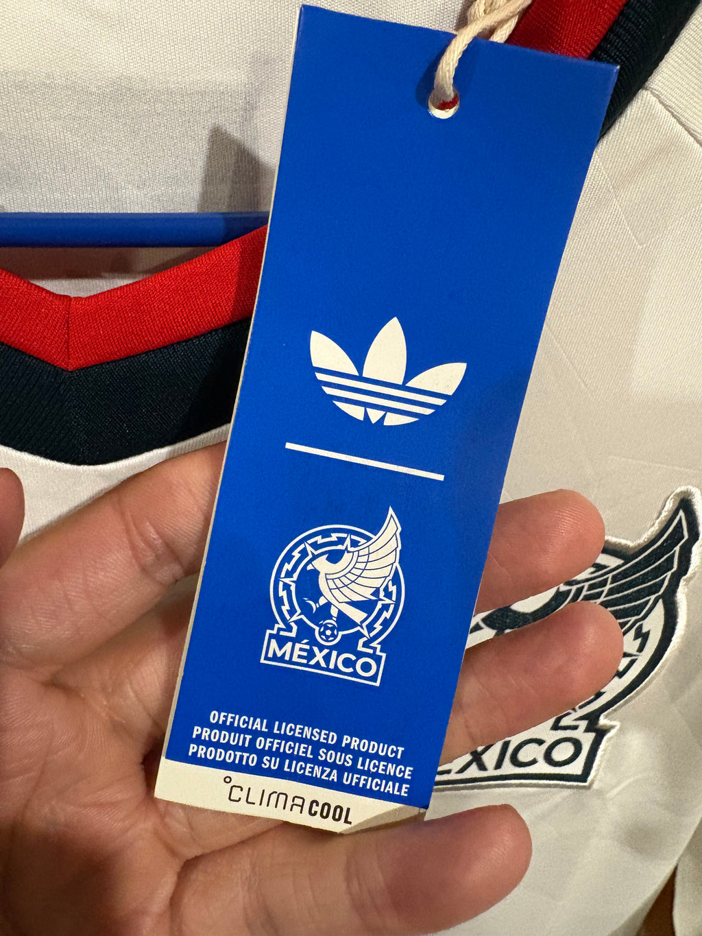 Jersey visitante Selección Nacional de Mexico 2026