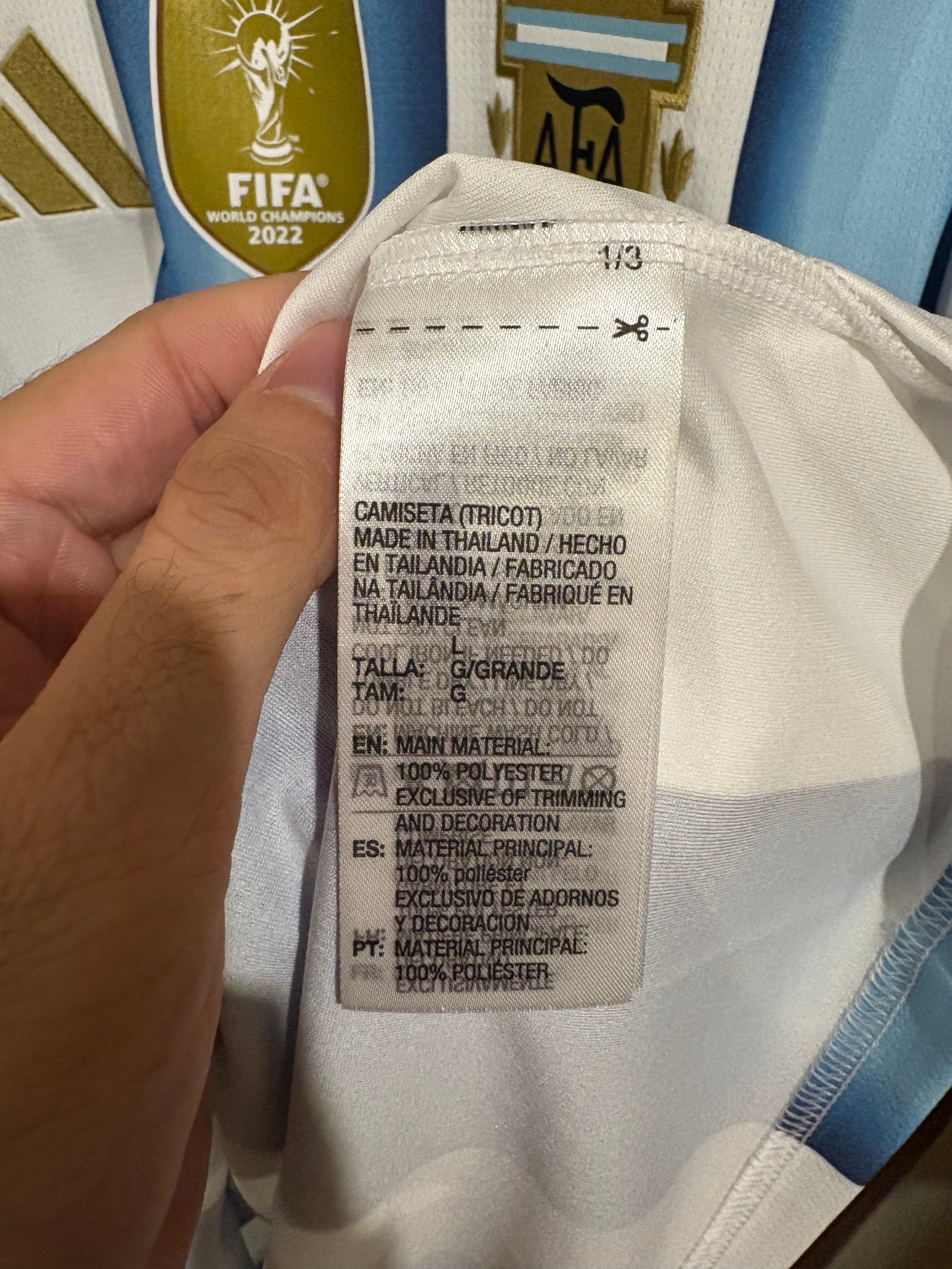 Jersey local Selección Nacional de Argentina 2026 (MESSI)