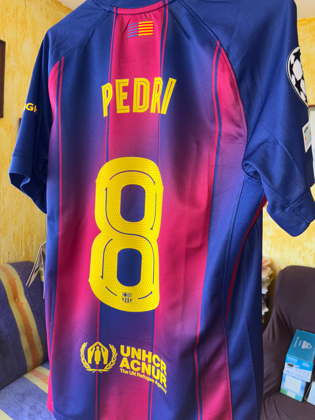 Jersey local FC Barcelona 25/26 (PEDRI)
