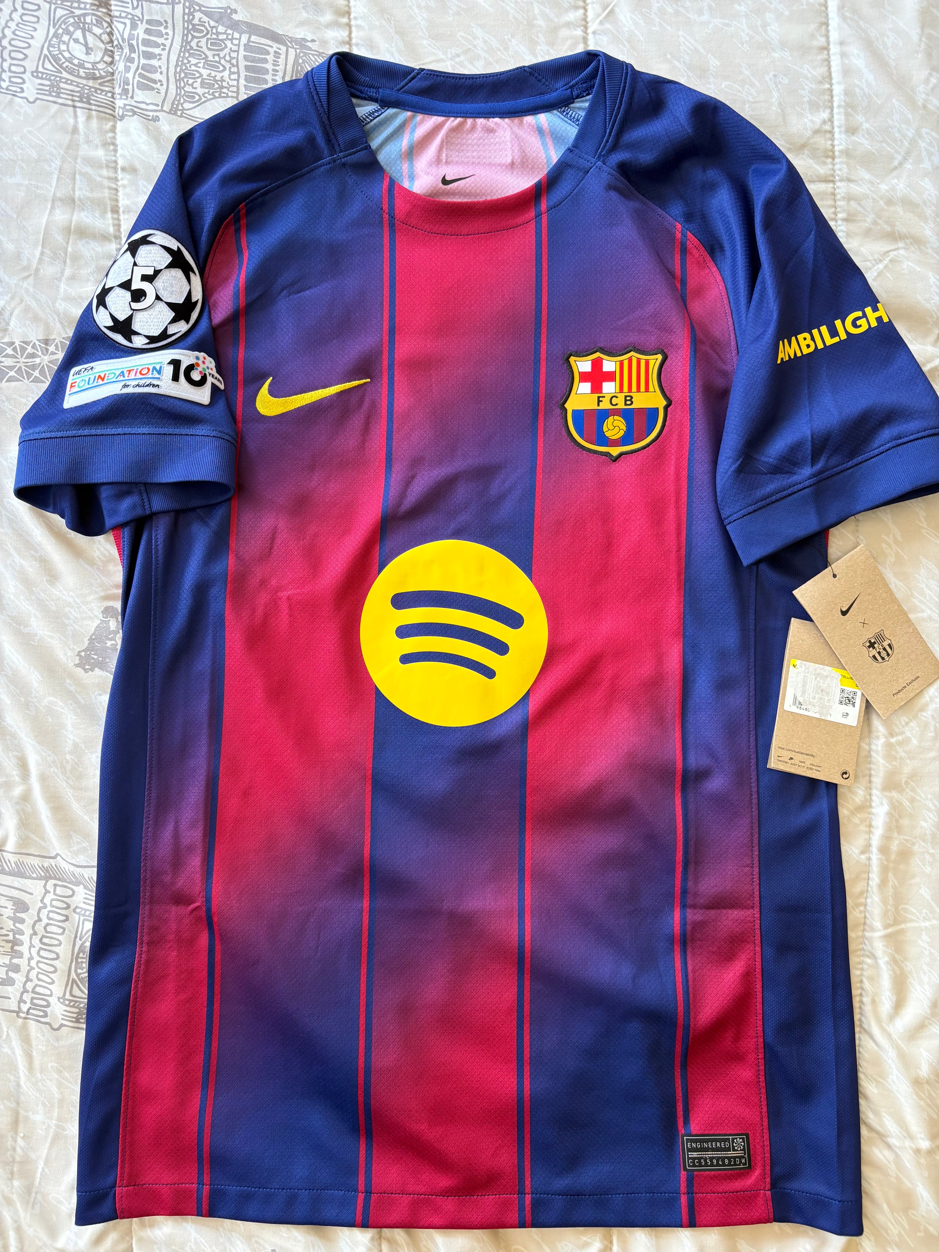 Jersey local FC Barcelona 25/26 (PEDRI)