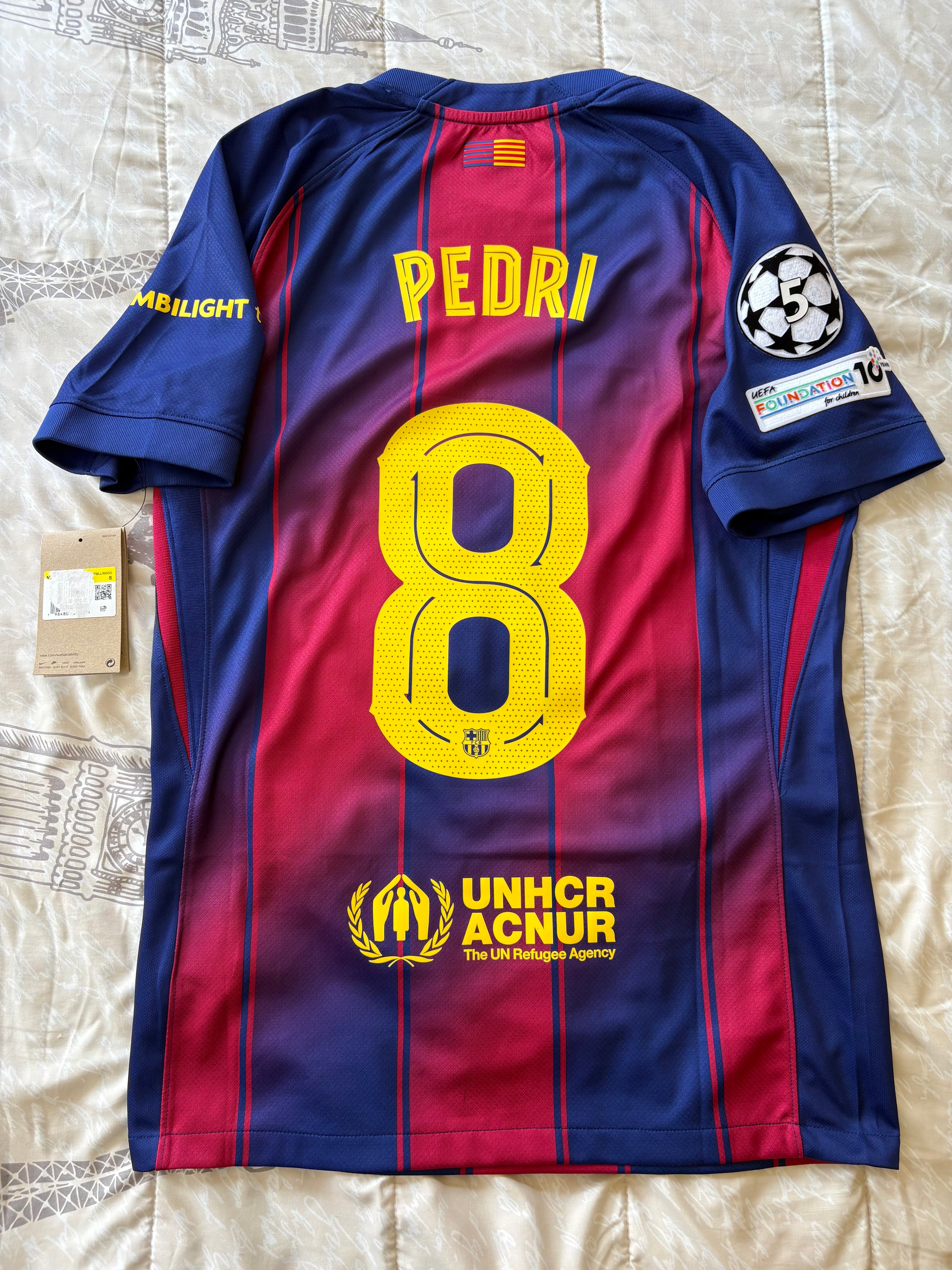 Jersey local FC Barcelona 25/26 (PEDRI)