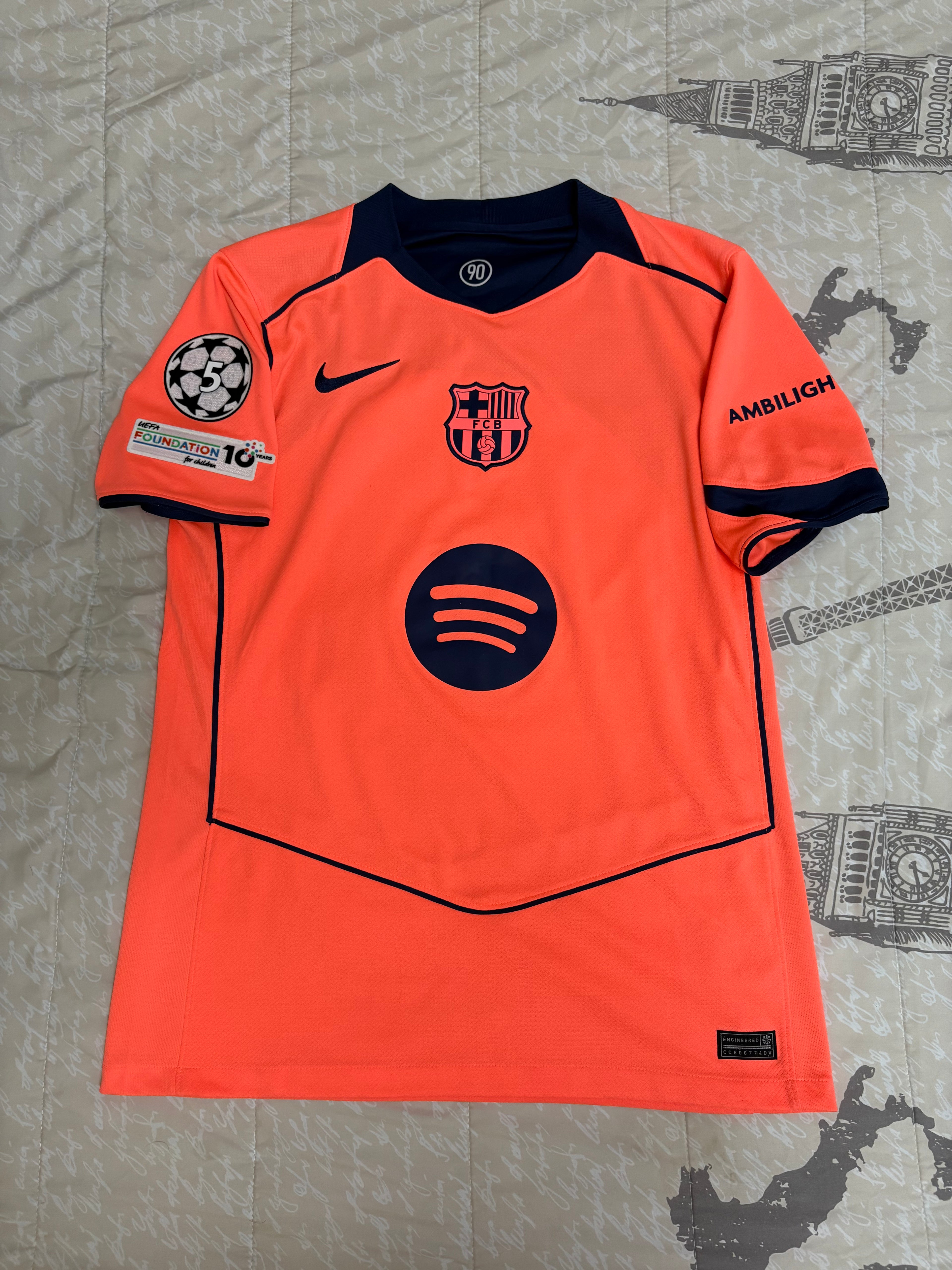 Jersey tercera equipacion FC Barcelona 25/26 (RAPHINHA)