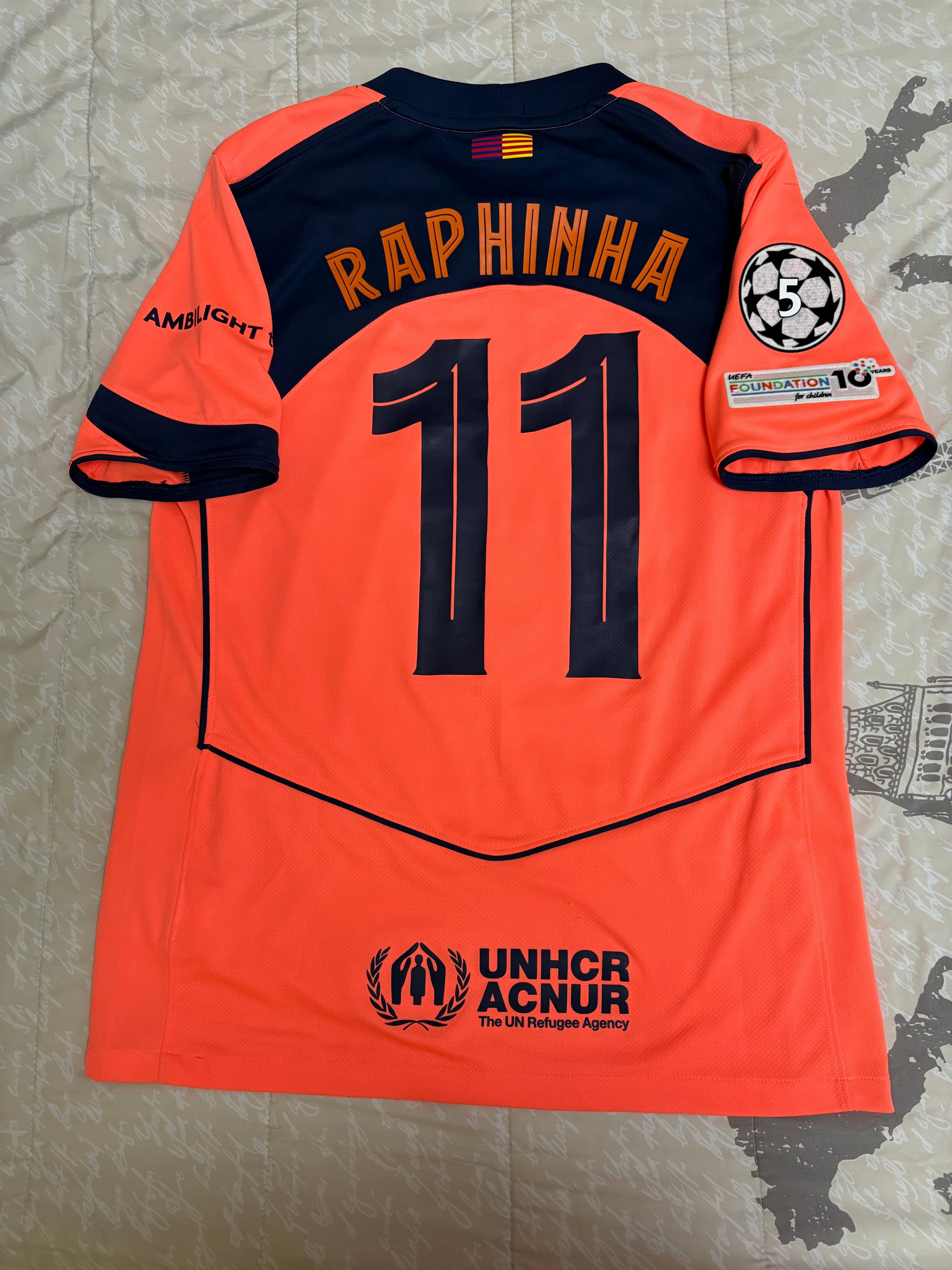 Jersey tercera equipacion FC Barcelona 25/26 (RAPHINHA)