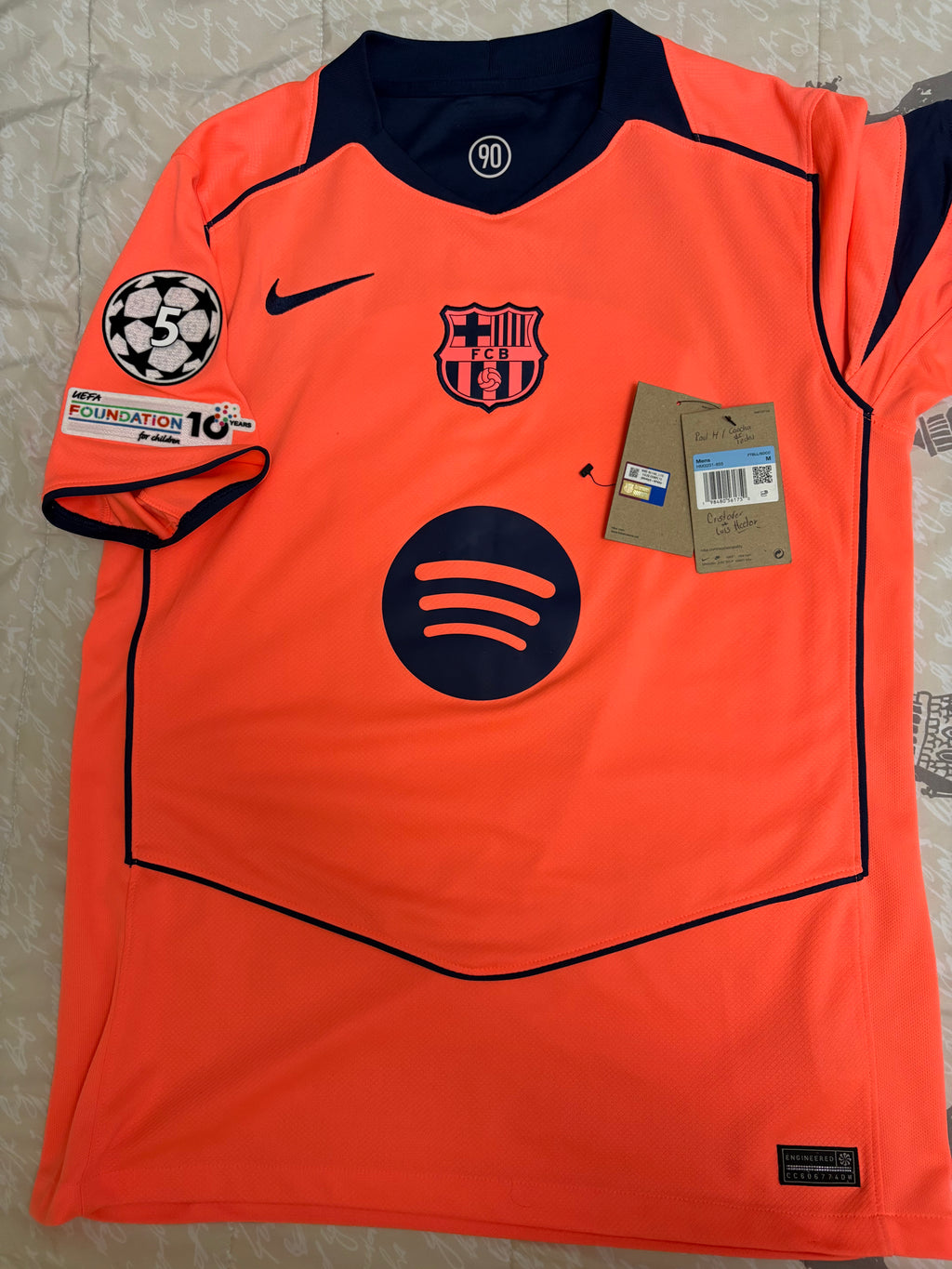 Jersey tercera equipacion FC Barcelona 25/26 (RAPHINHA)