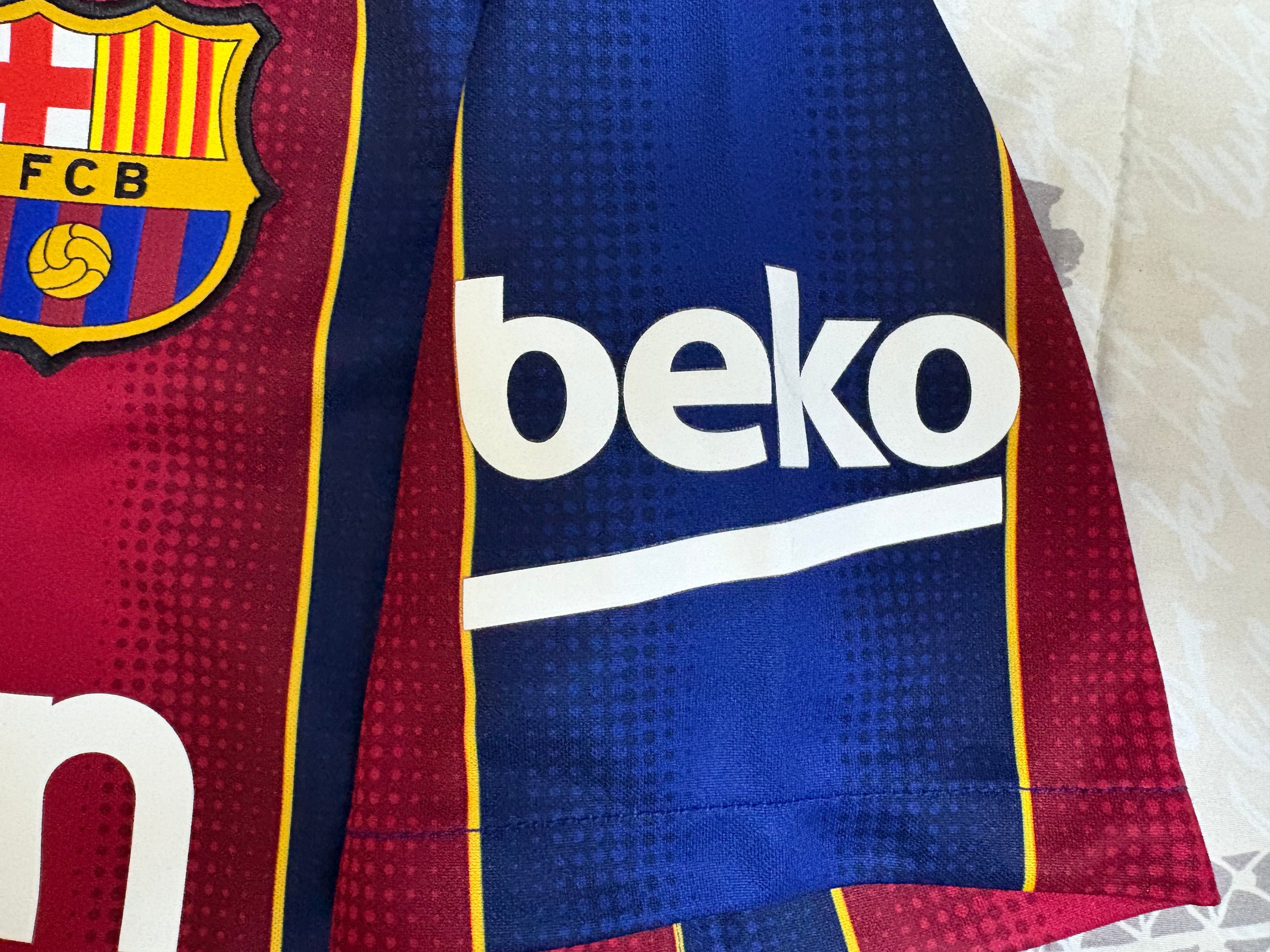 Jersey local FC Barcelona 20/21 TALLA S (MESSI)