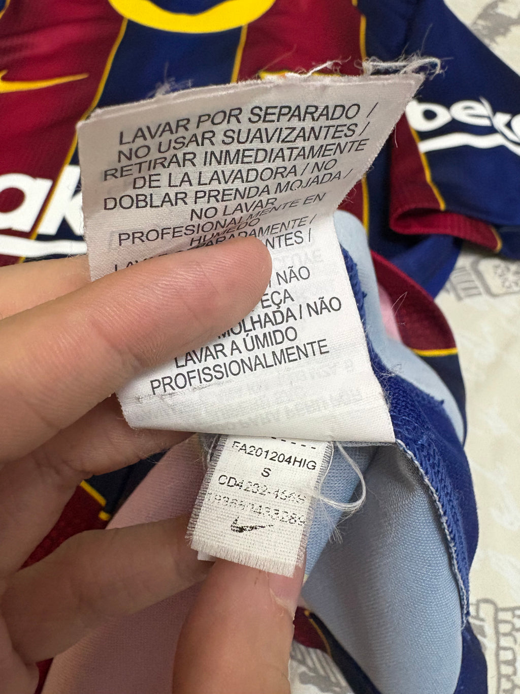 Jersey local FC Barcelona 20/21 TALLA S (MESSI)