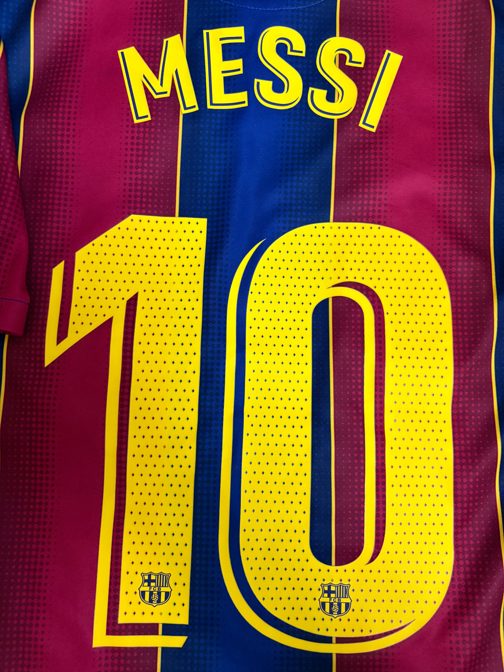 Jersey local FC Barcelona 20/21 TALLA S (MESSI)